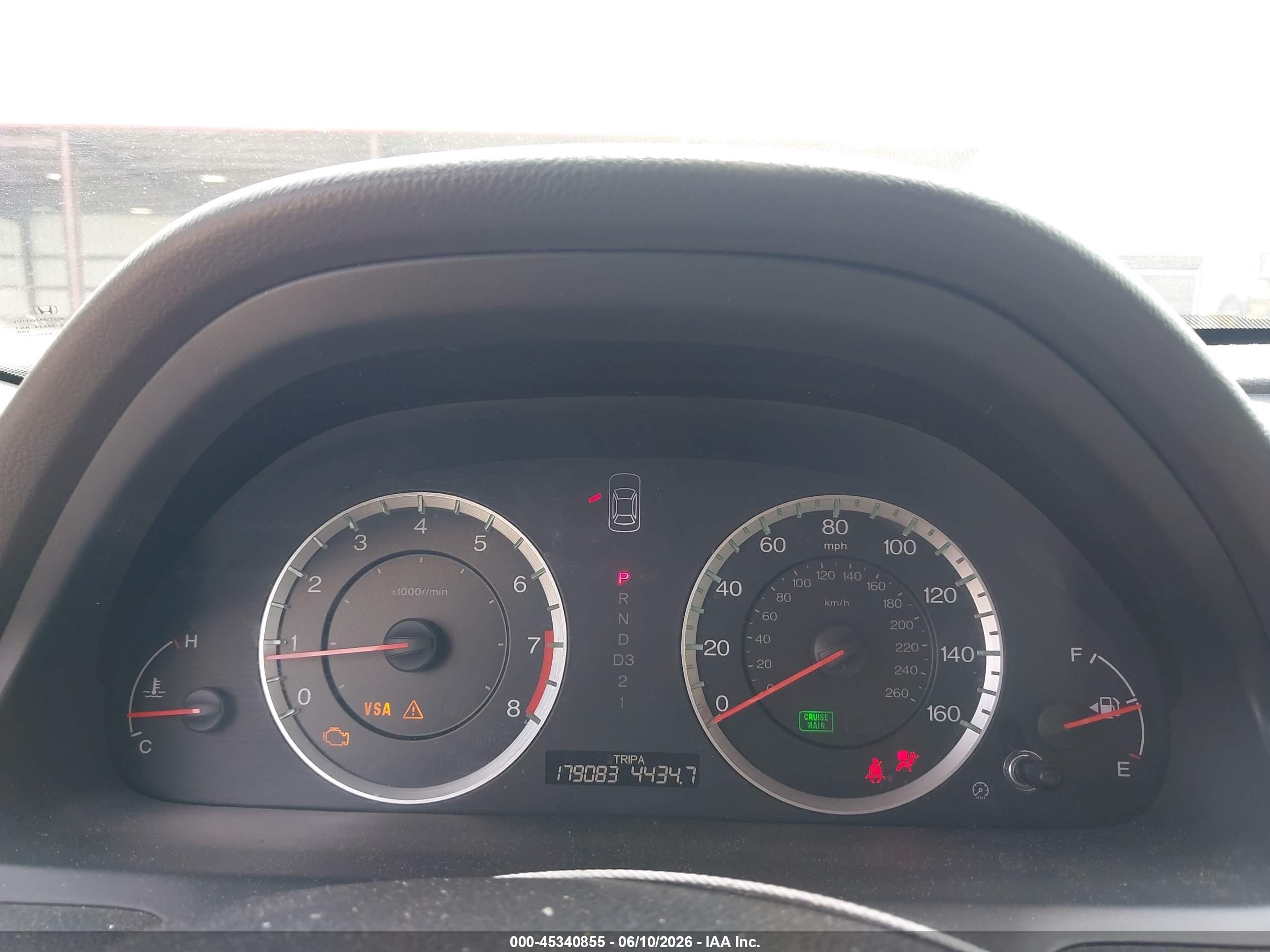 2010 Honda Accord 3.5 Ex-l Gray vin: 1HGCP3F87AA025076
