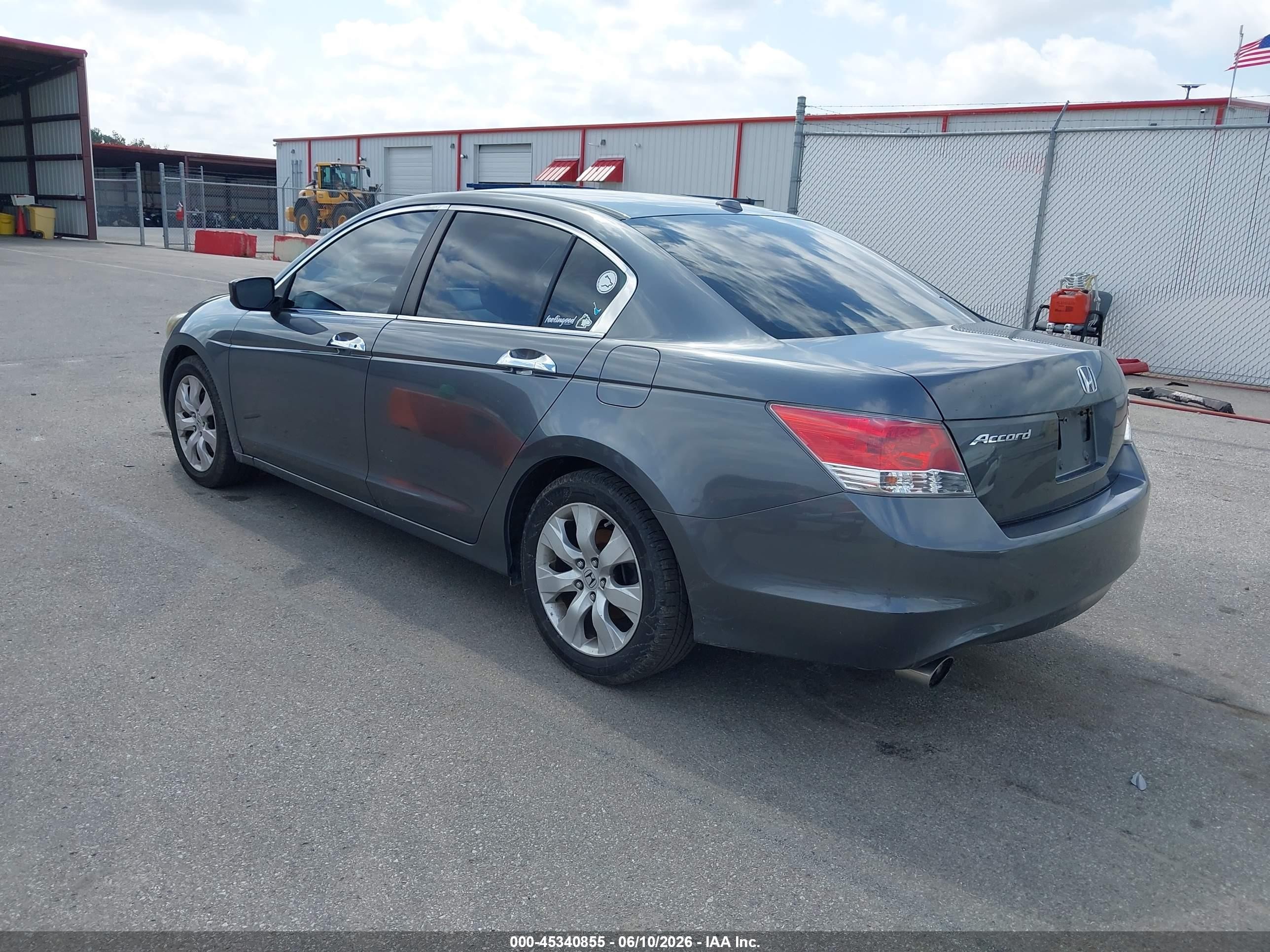 2010 Honda Accord 3.5 Ex-l Gray vin: 1HGCP3F87AA025076