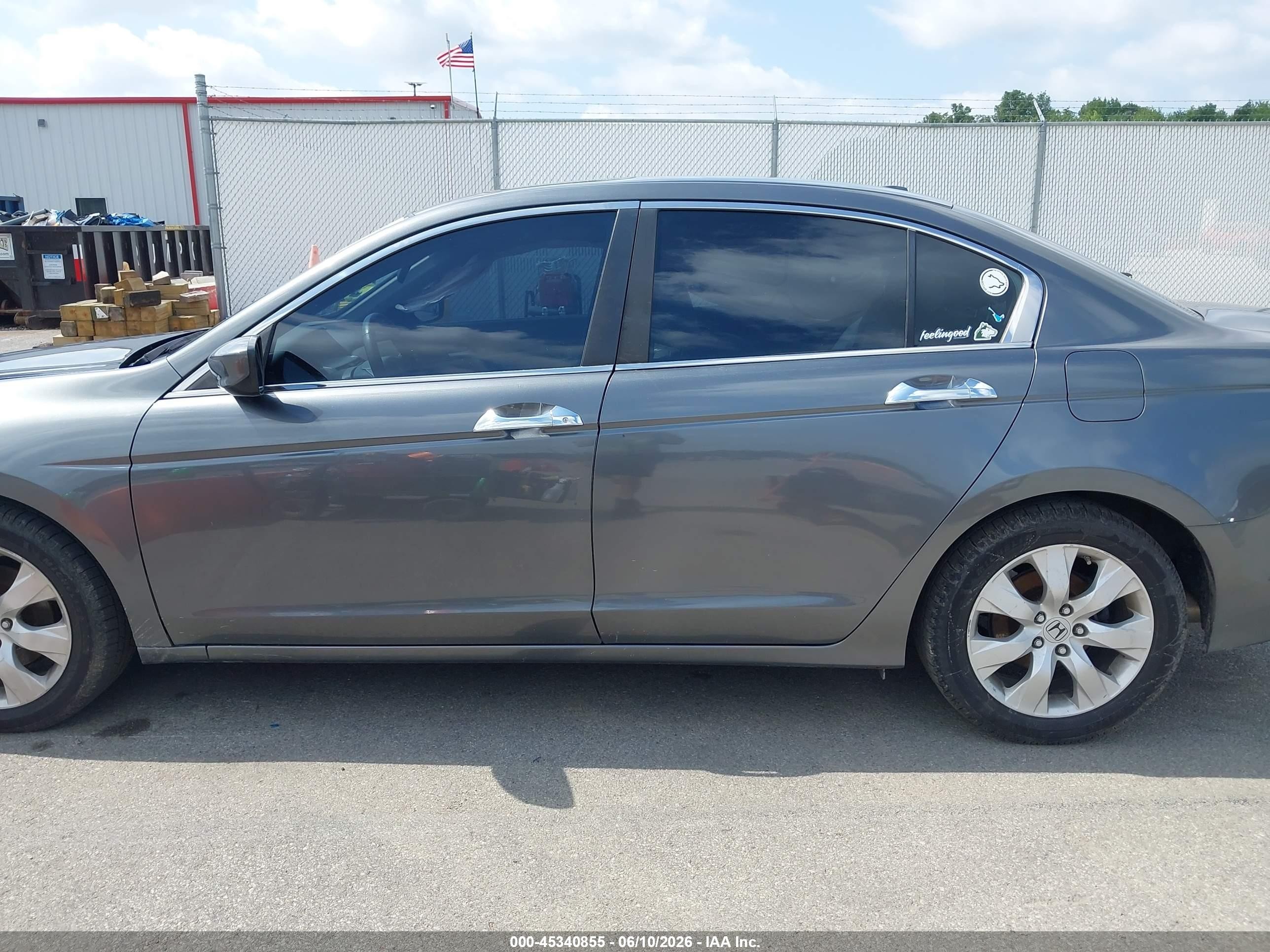 2010 Honda Accord 3.5 Ex-l Gray vin: 1HGCP3F87AA025076