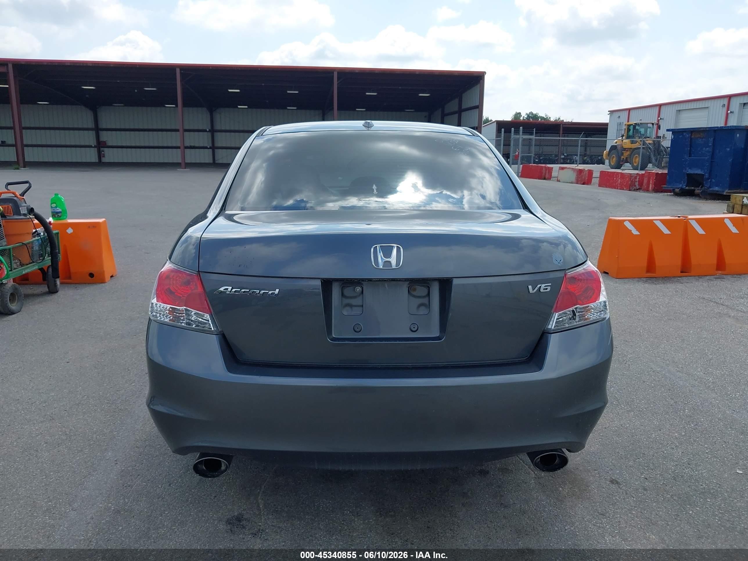 2010 Honda Accord 3.5 Ex-l Gray vin: 1HGCP3F87AA025076