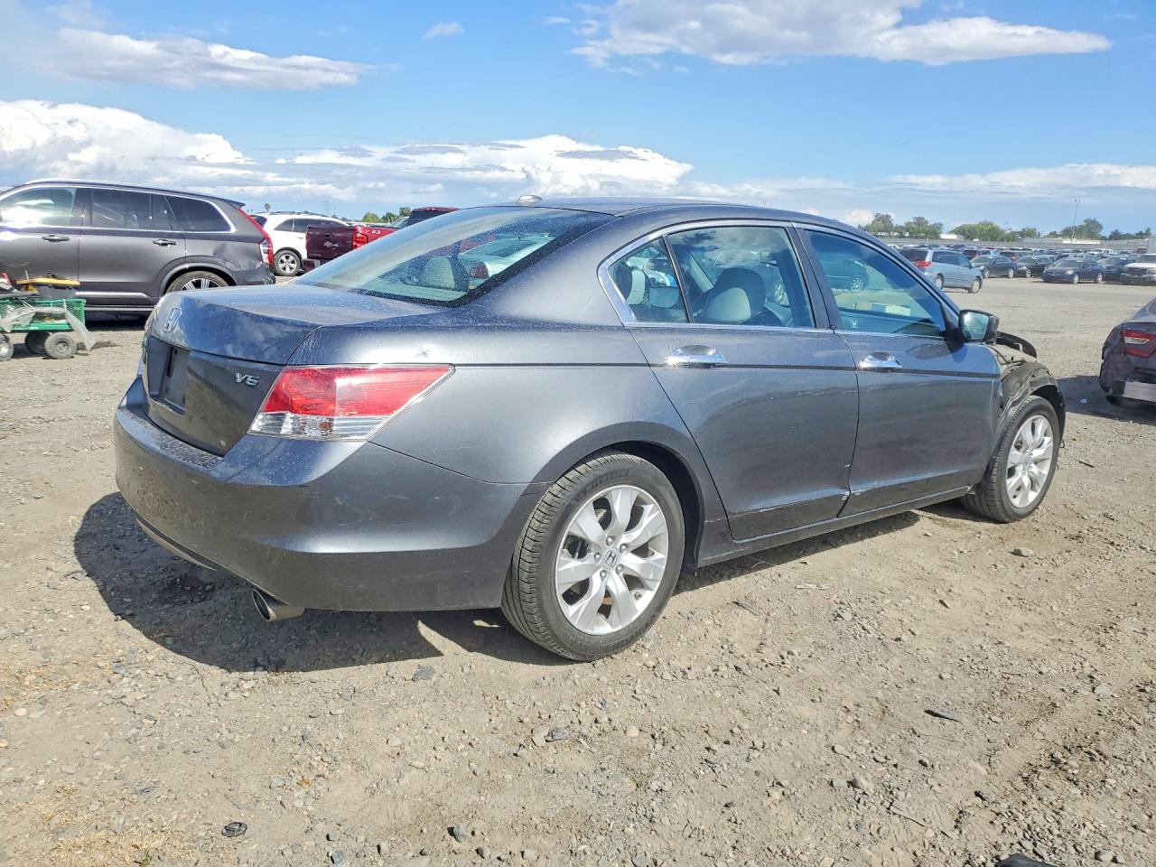 2010 Honda Accord Exl Gray vin: 1HGCP3F87AA025093