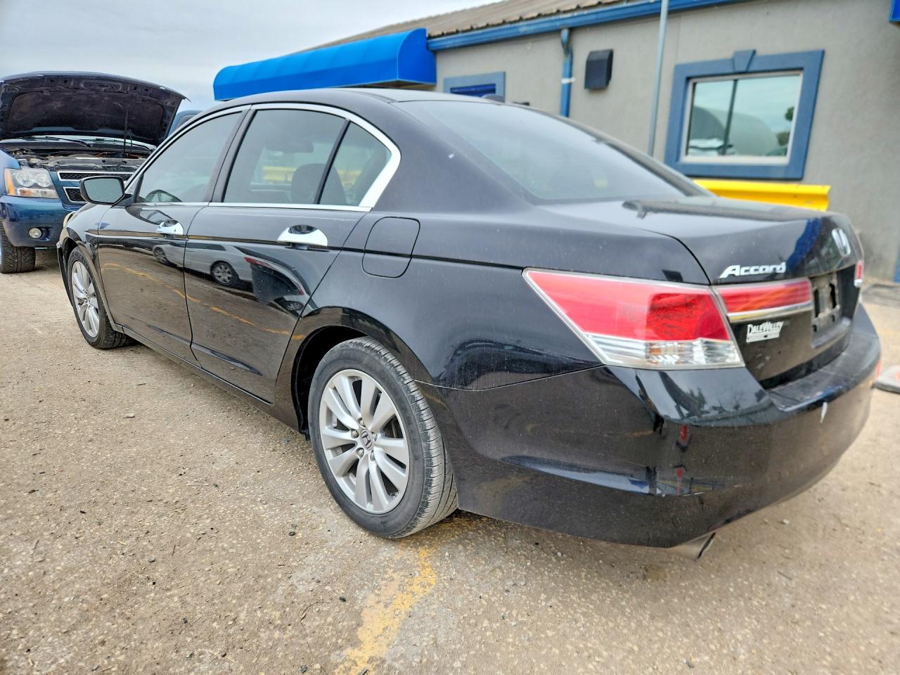 2011 Honda Accord Exl Черный vin: 1HGCP3F87BA013785