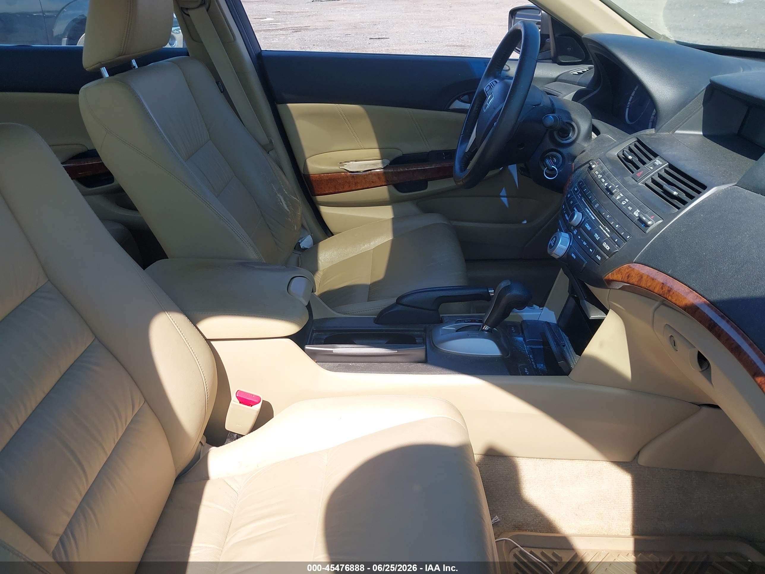 2011 Honda Accord 3.5 Ex-l Black vin: 1HGCP3F87BA019148