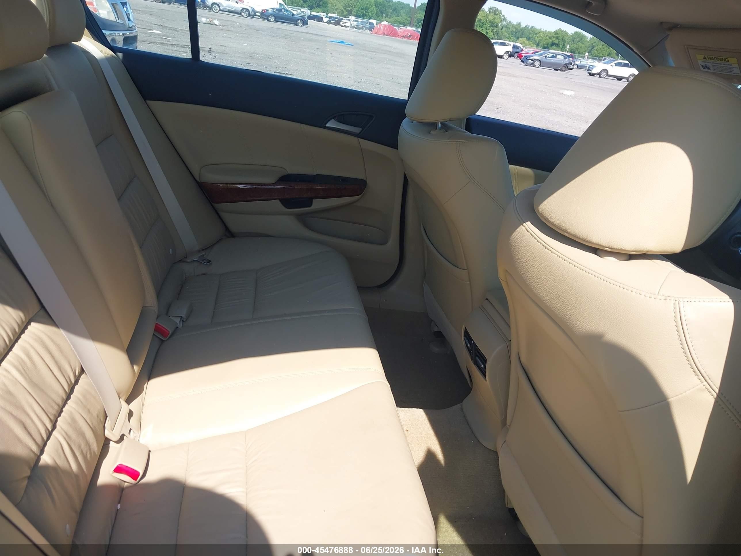 2011 Honda Accord 3.5 Ex-l Black vin: 1HGCP3F87BA019148