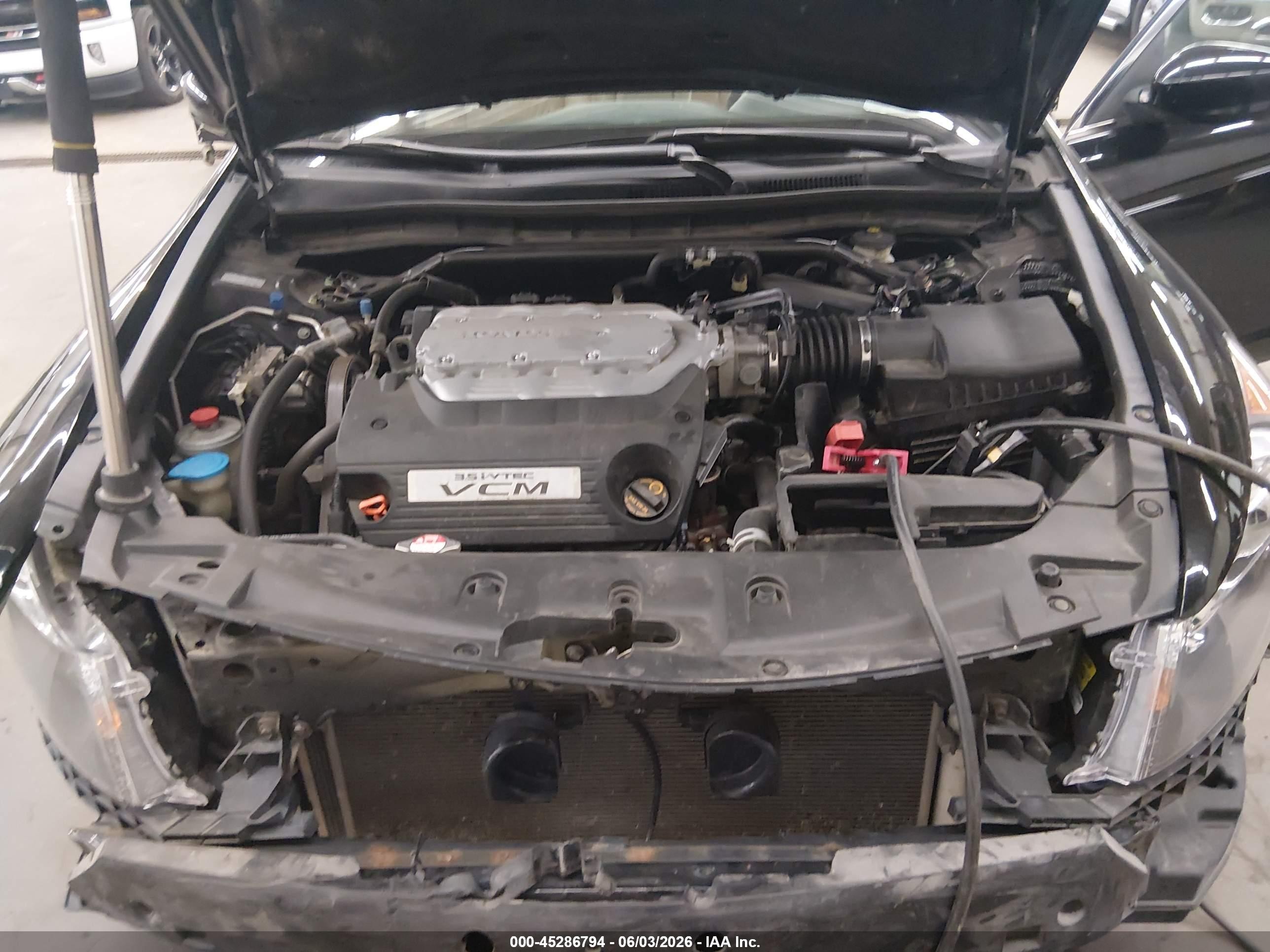 2011 Honda Accord 3.5 Ex-l Black vin: 1HGCP3F87BA029422