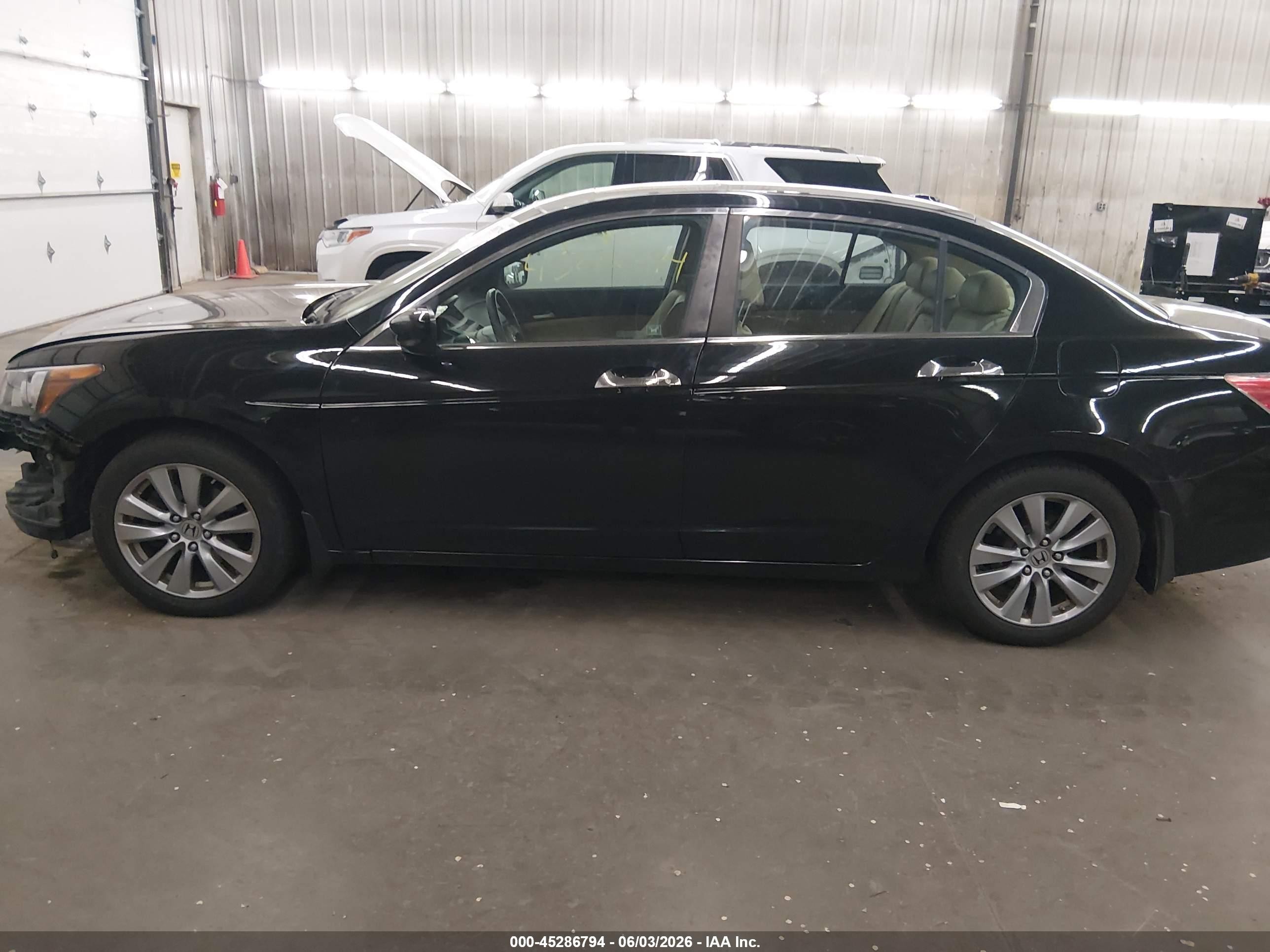 2011 Honda Accord 3.5 Ex-l Black vin: 1HGCP3F87BA029422
