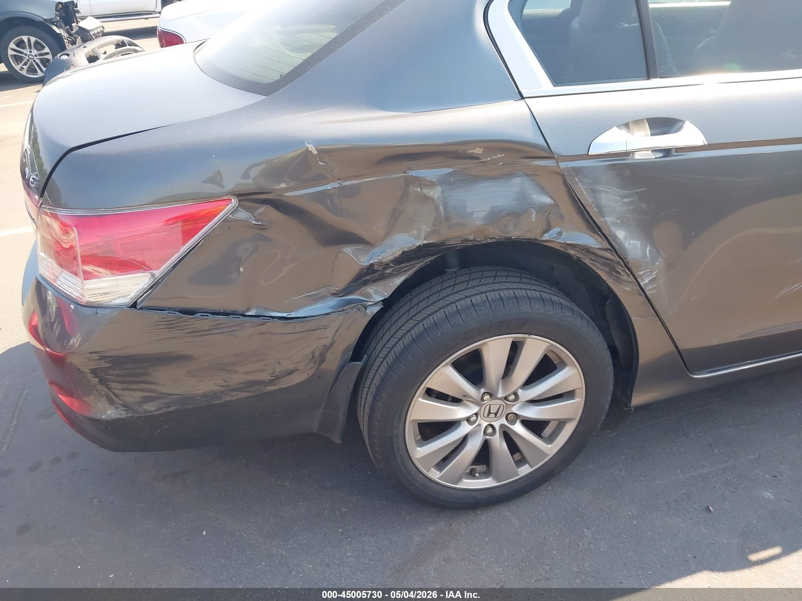 2011 Honda Accord 3.5 Ex-l Серый vin: 1HGCP3F87BA030330