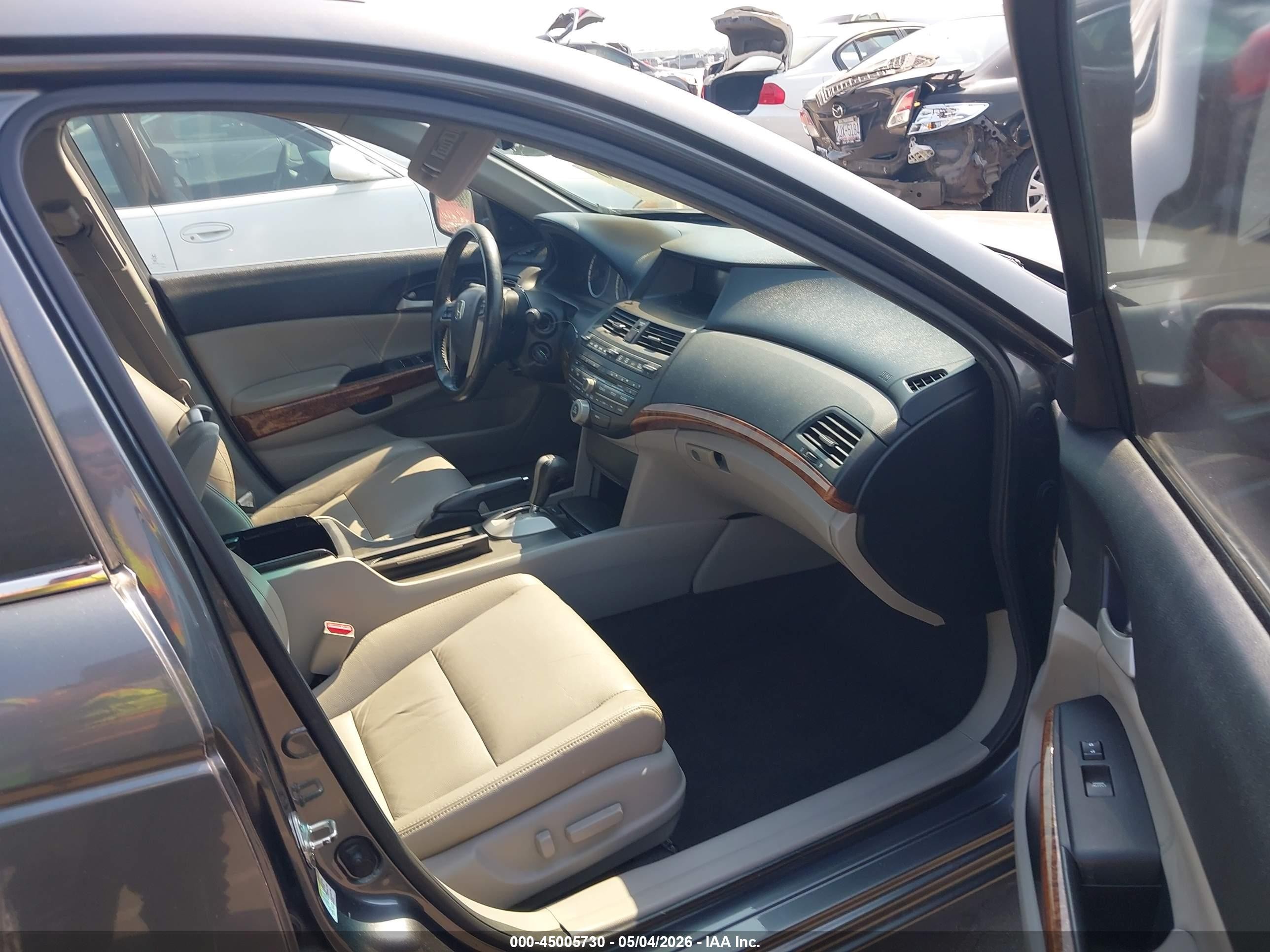 2011 Honda Accord 3.5 Ex-l Серый vin: 1HGCP3F87BA030330