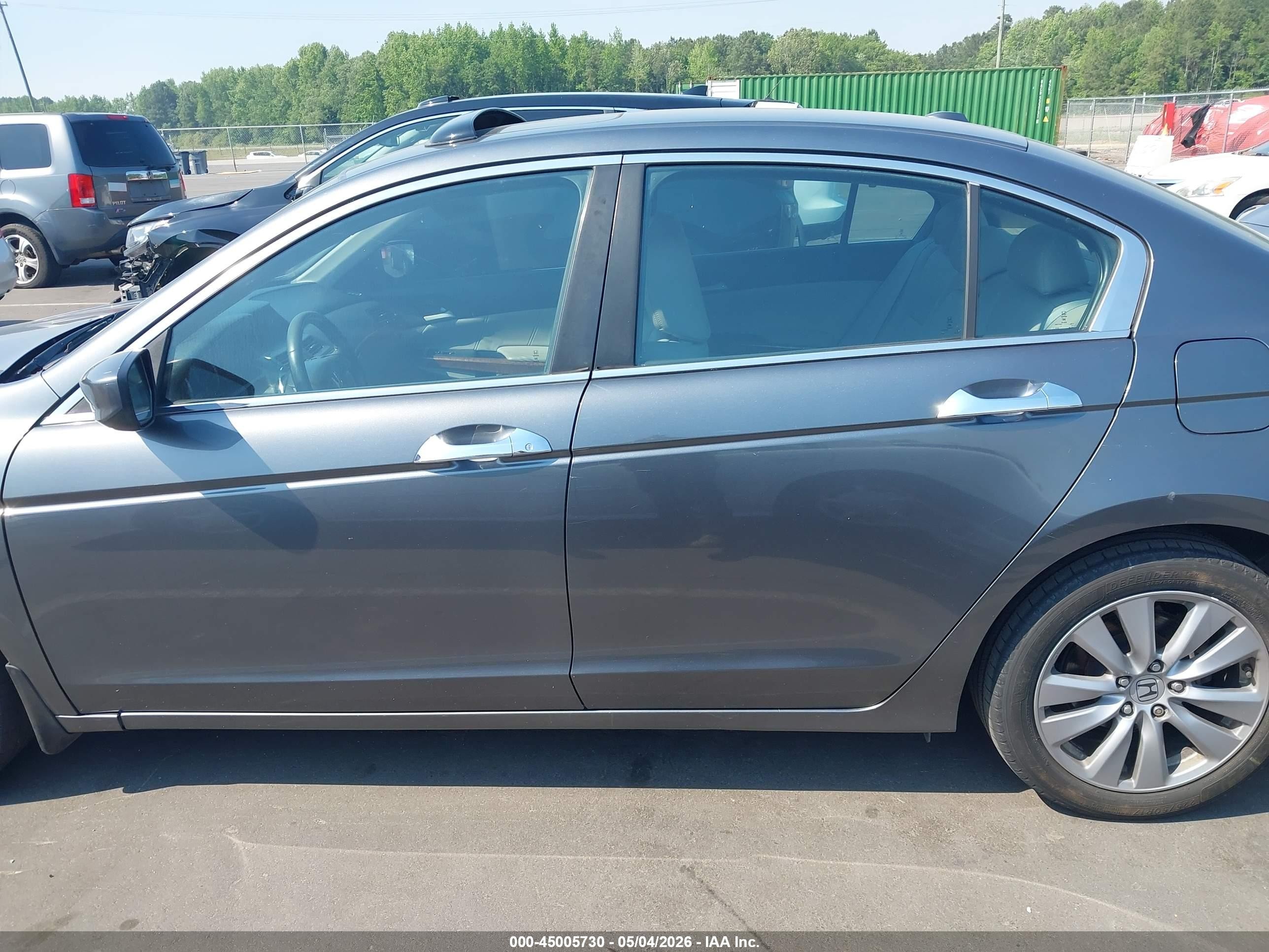 2011 Honda Accord 3.5 Ex-l Серый vin: 1HGCP3F87BA030330