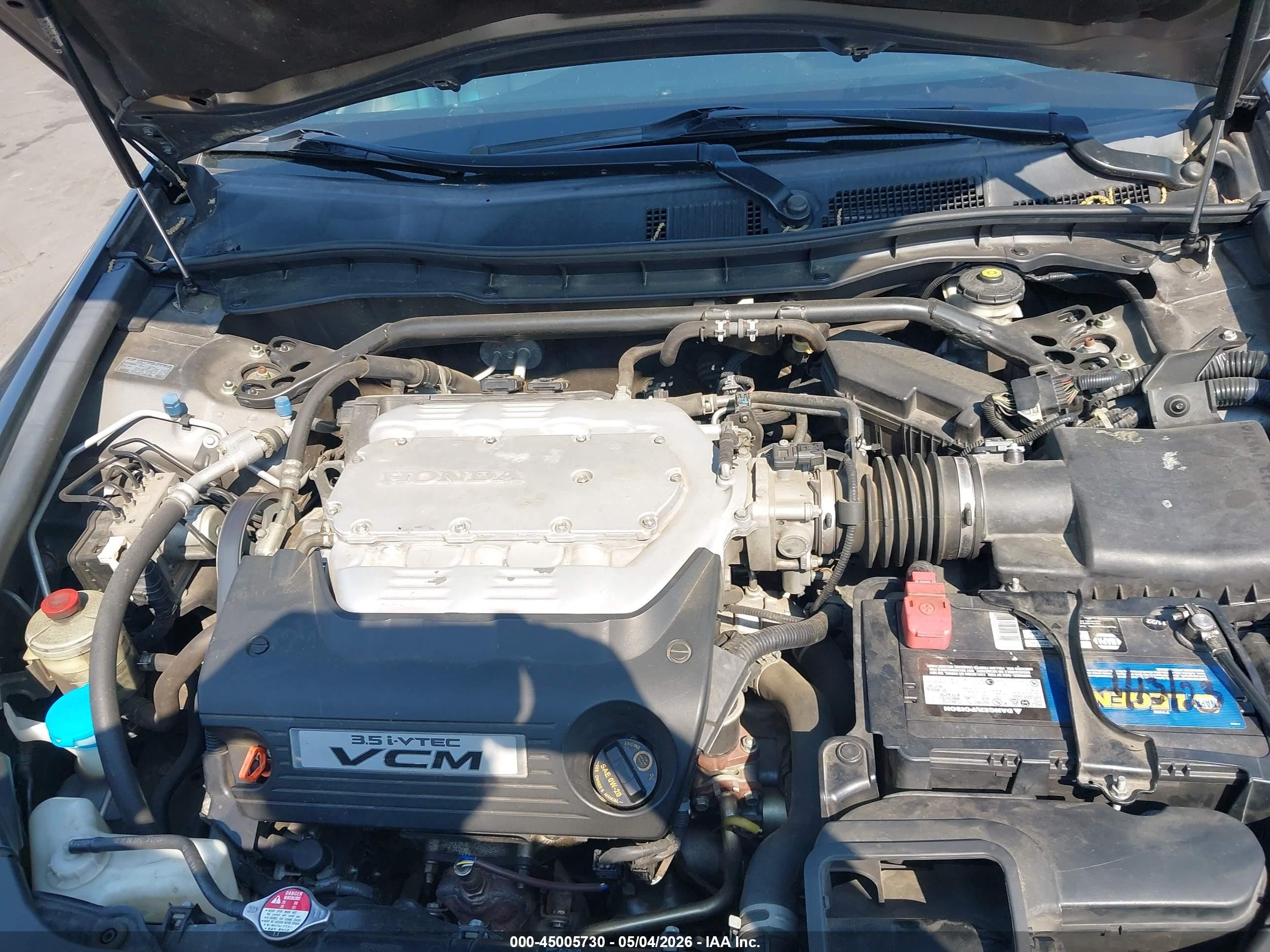 2011 Honda Accord 3.5 Ex-l Серый vin: 1HGCP3F87BA030330