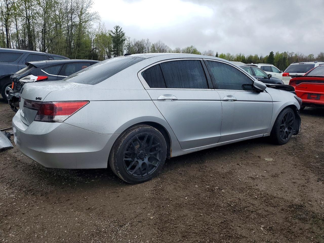 2011 Honda Accord Exl Silver vin: 1HGCP3F87BA800347