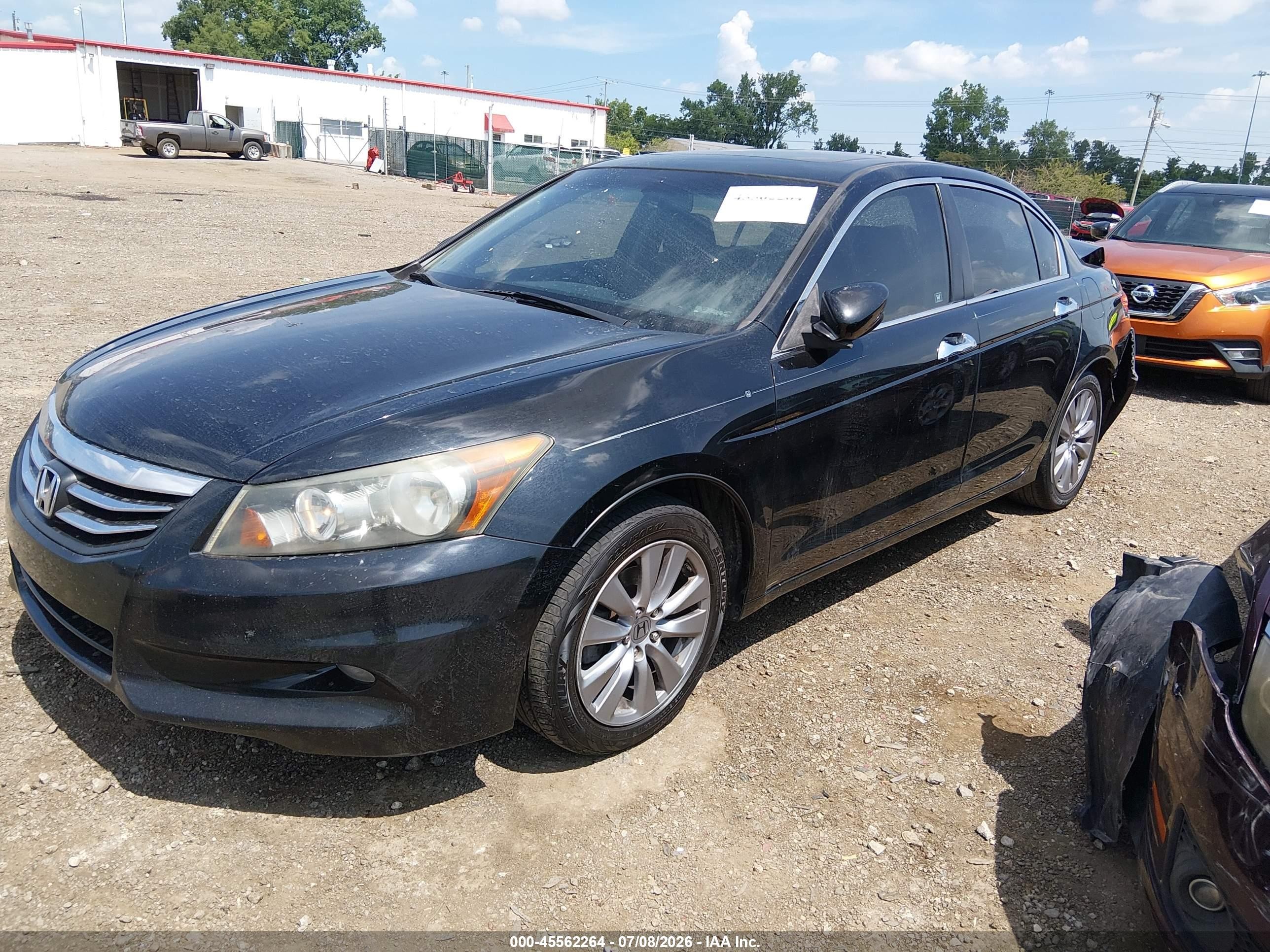 2012 Honda Accord 3.5 Ex-l Black vin: 1HGCP3F87CA005185
