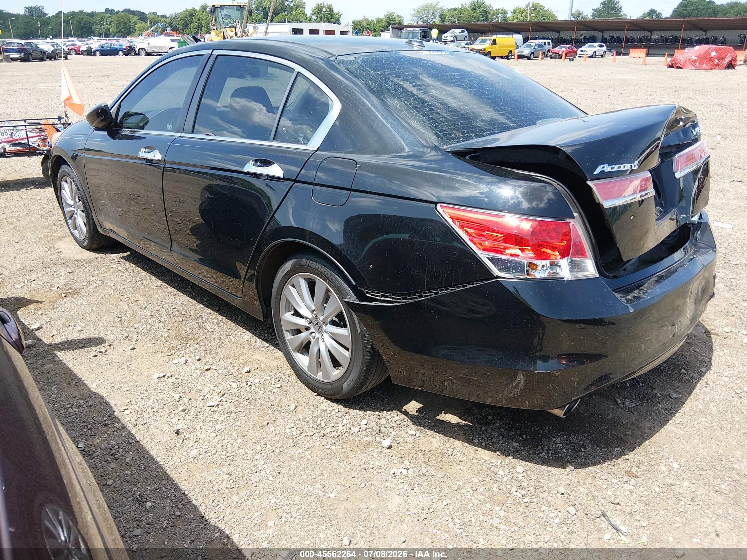 2012 Honda Accord 3.5 Ex-l Black vin: 1HGCP3F87CA005185