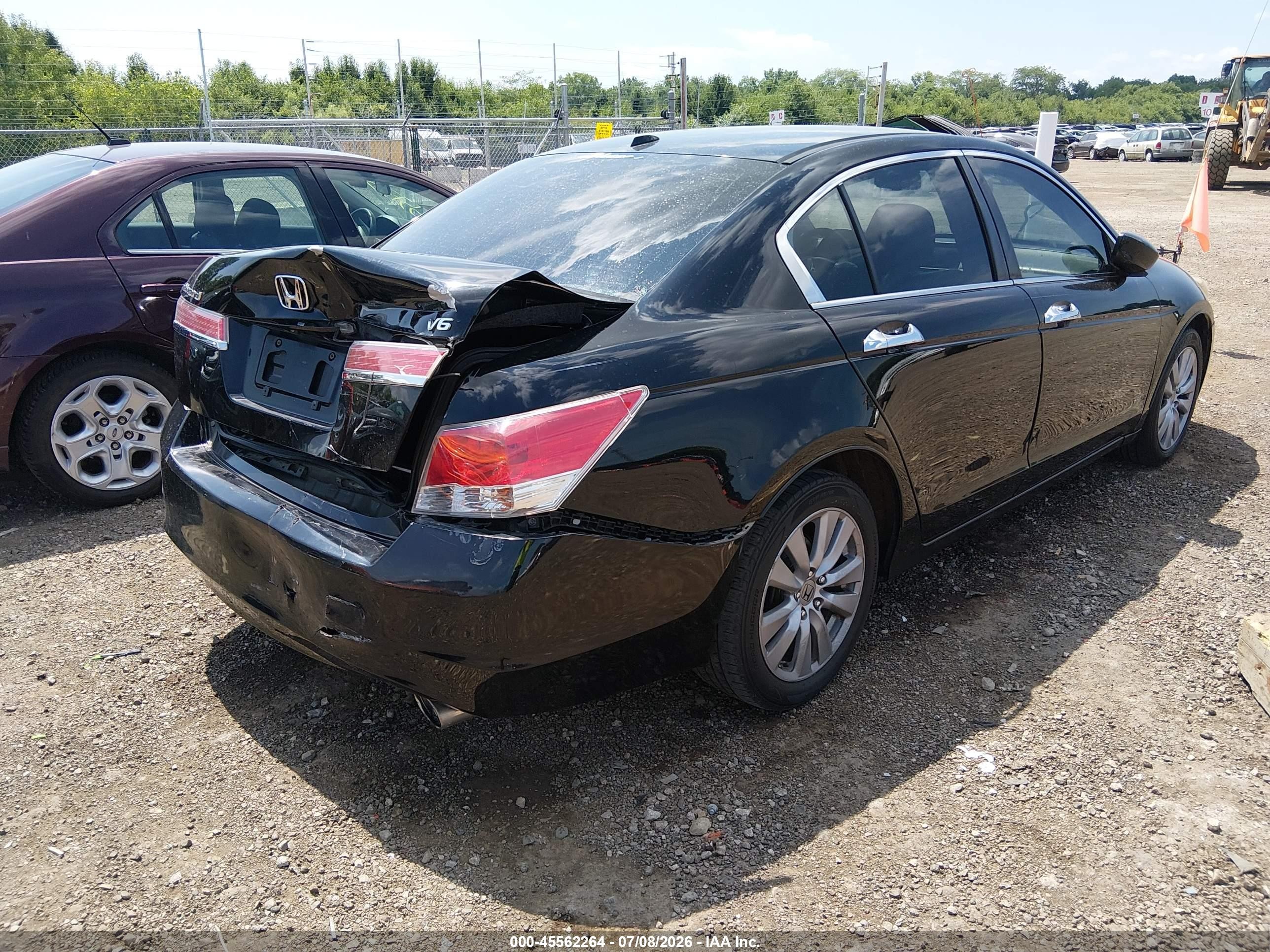 2012 Honda Accord 3.5 Ex-l Black vin: 1HGCP3F87CA005185
