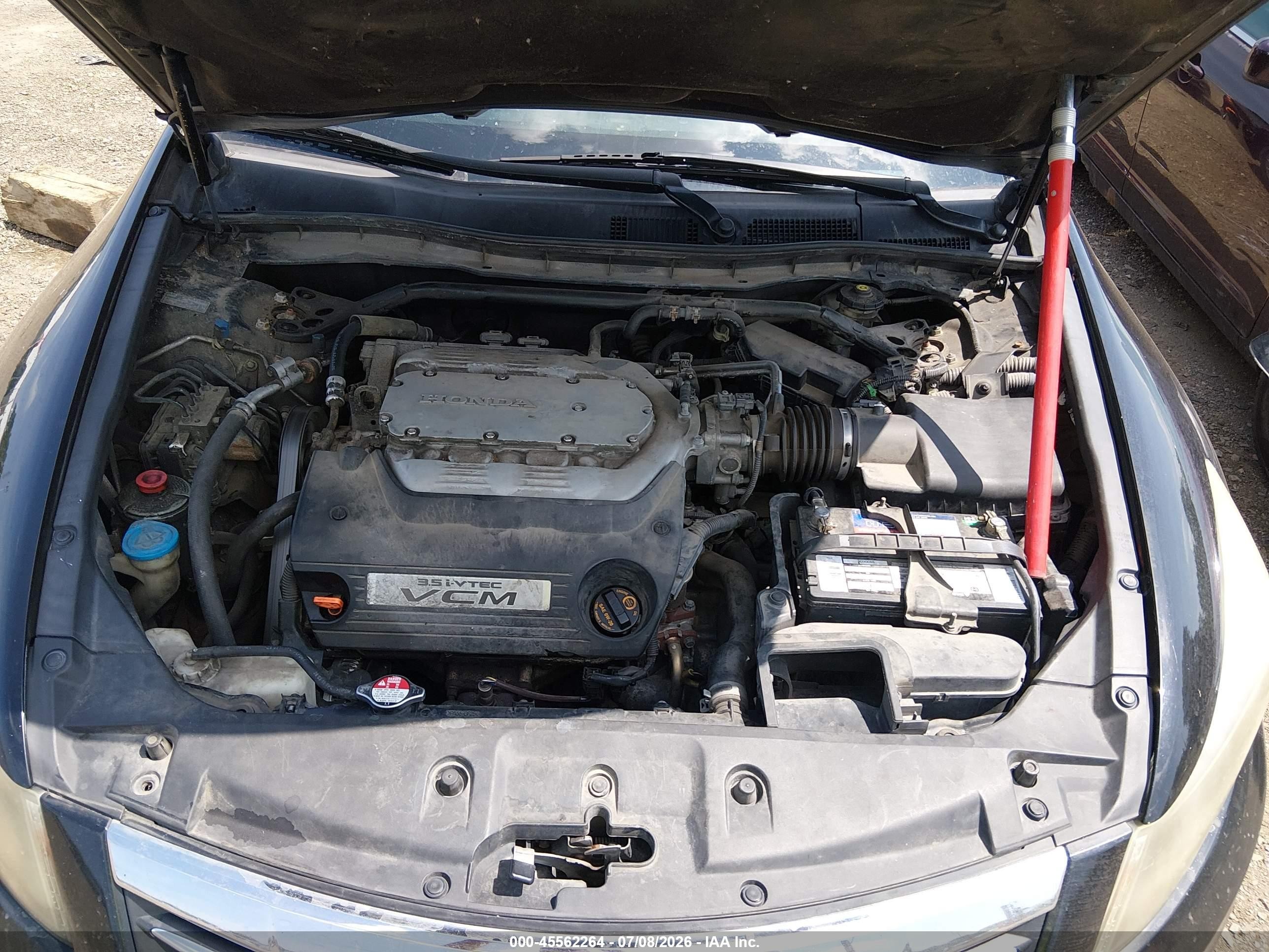 2012 Honda Accord 3.5 Ex-l Black vin: 1HGCP3F87CA005185