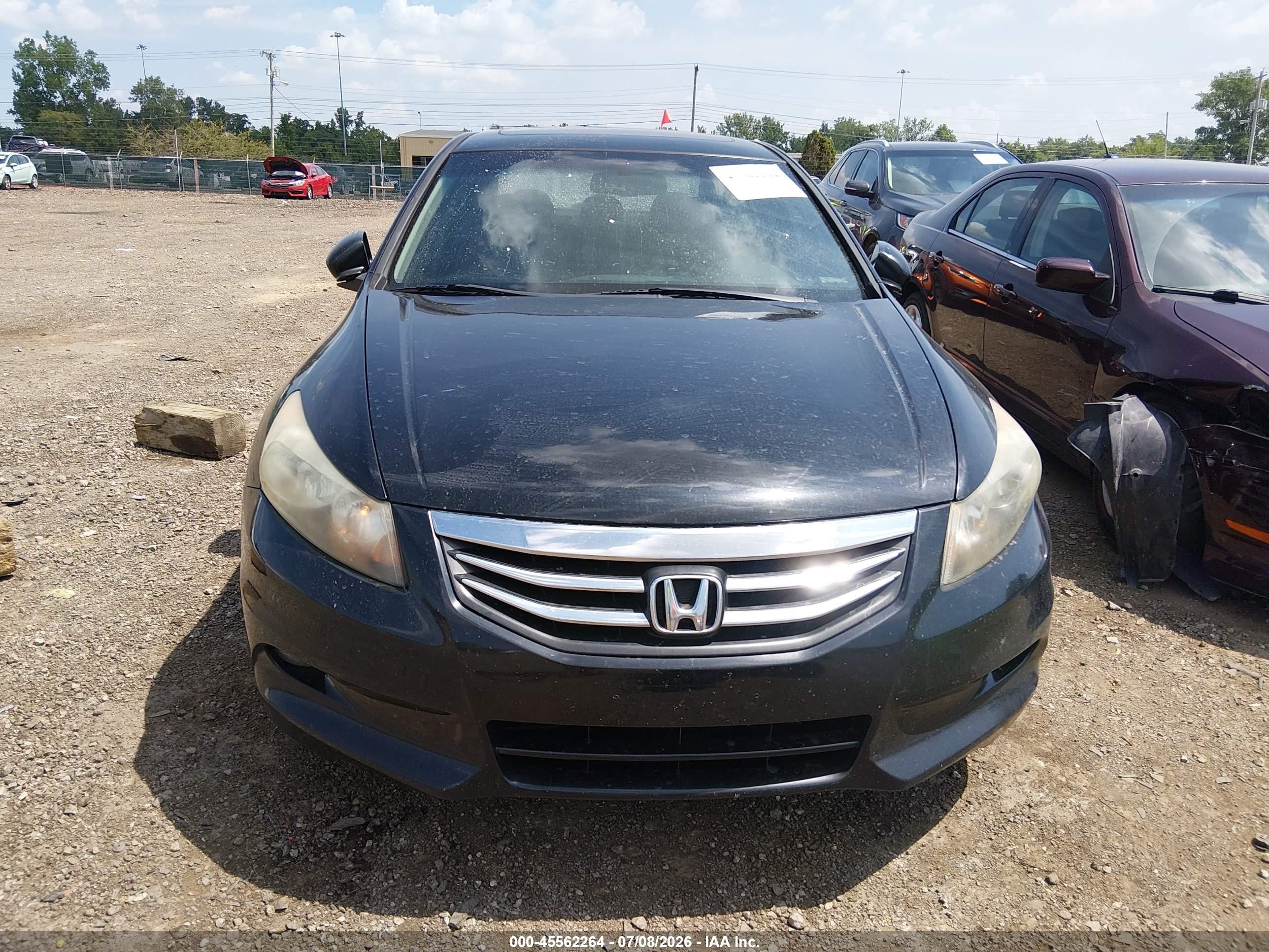 2012 Honda Accord 3.5 Ex-l Black vin: 1HGCP3F87CA005185