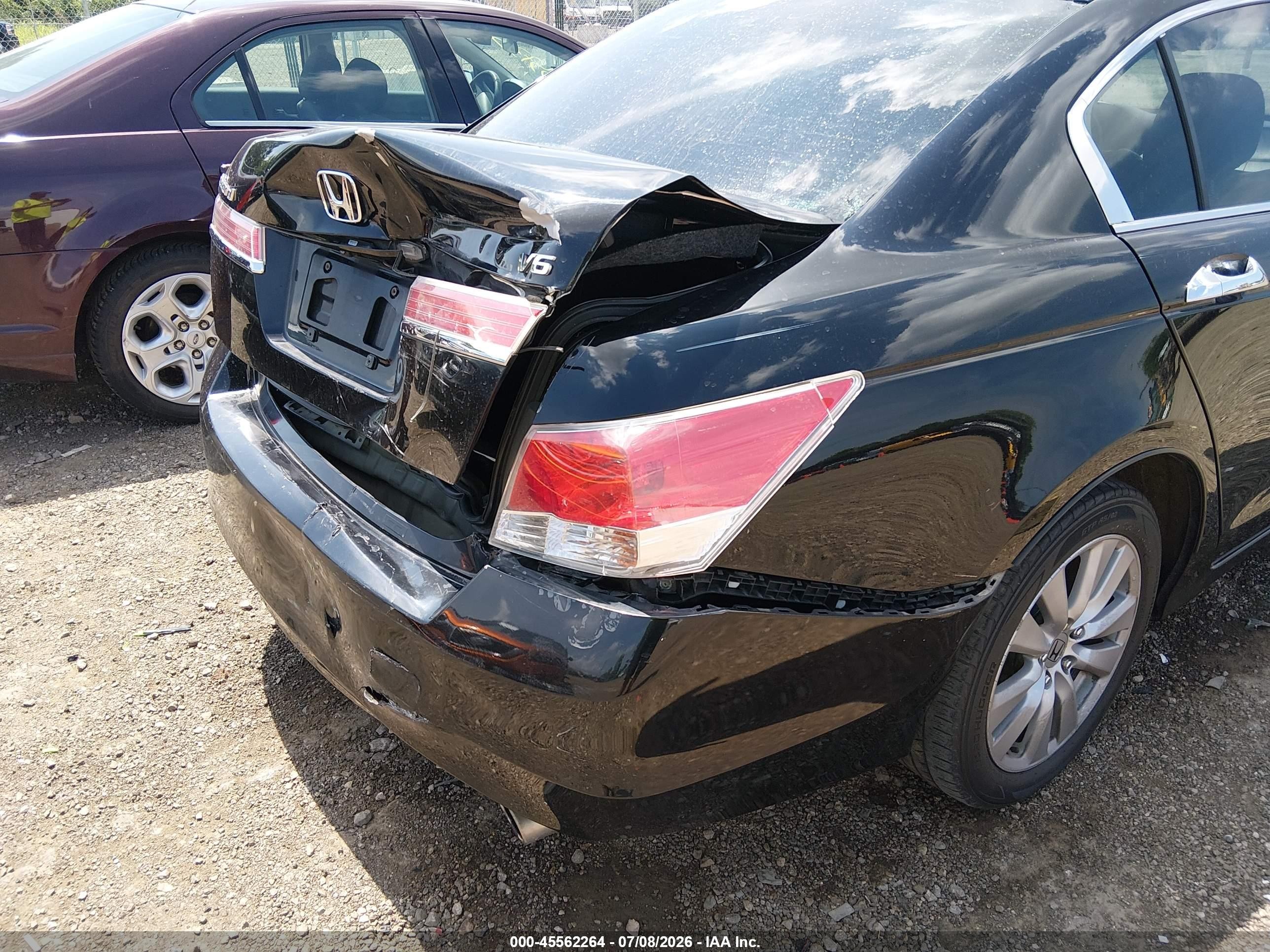 2012 Honda Accord 3.5 Ex-l Black vin: 1HGCP3F87CA005185