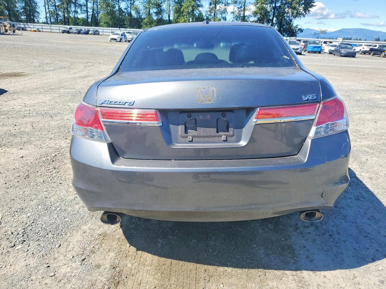 2012 Honda Accord Exl Gray vin: 1HGCP3F87CA011049