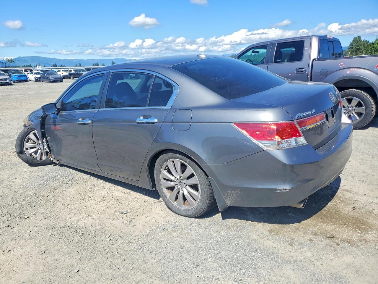 2012 Honda Accord Exl Gray vin: 1HGCP3F87CA011049
