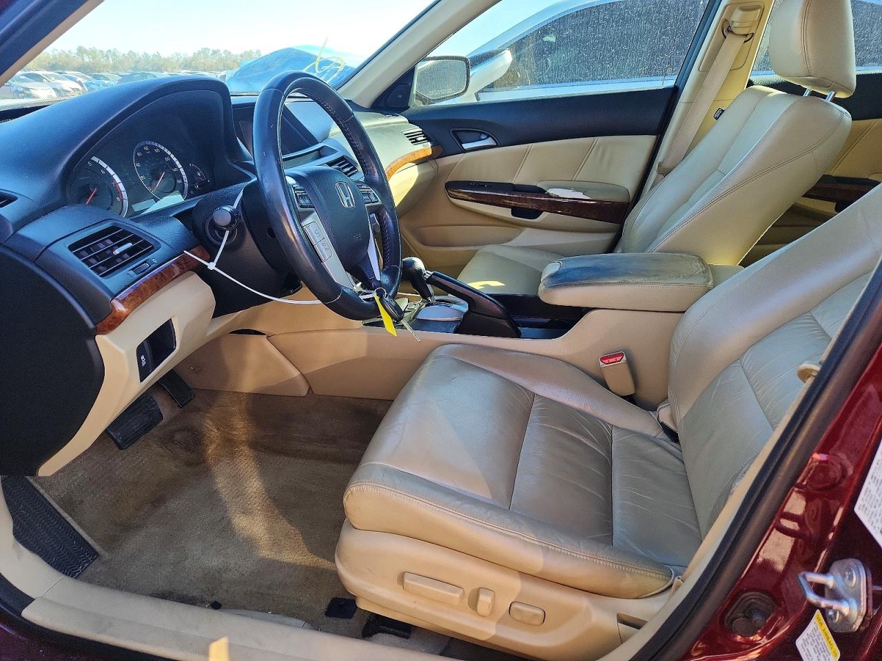 2012 Honda Accord Exl Burgundy vin: 1HGCP3F87CA014033