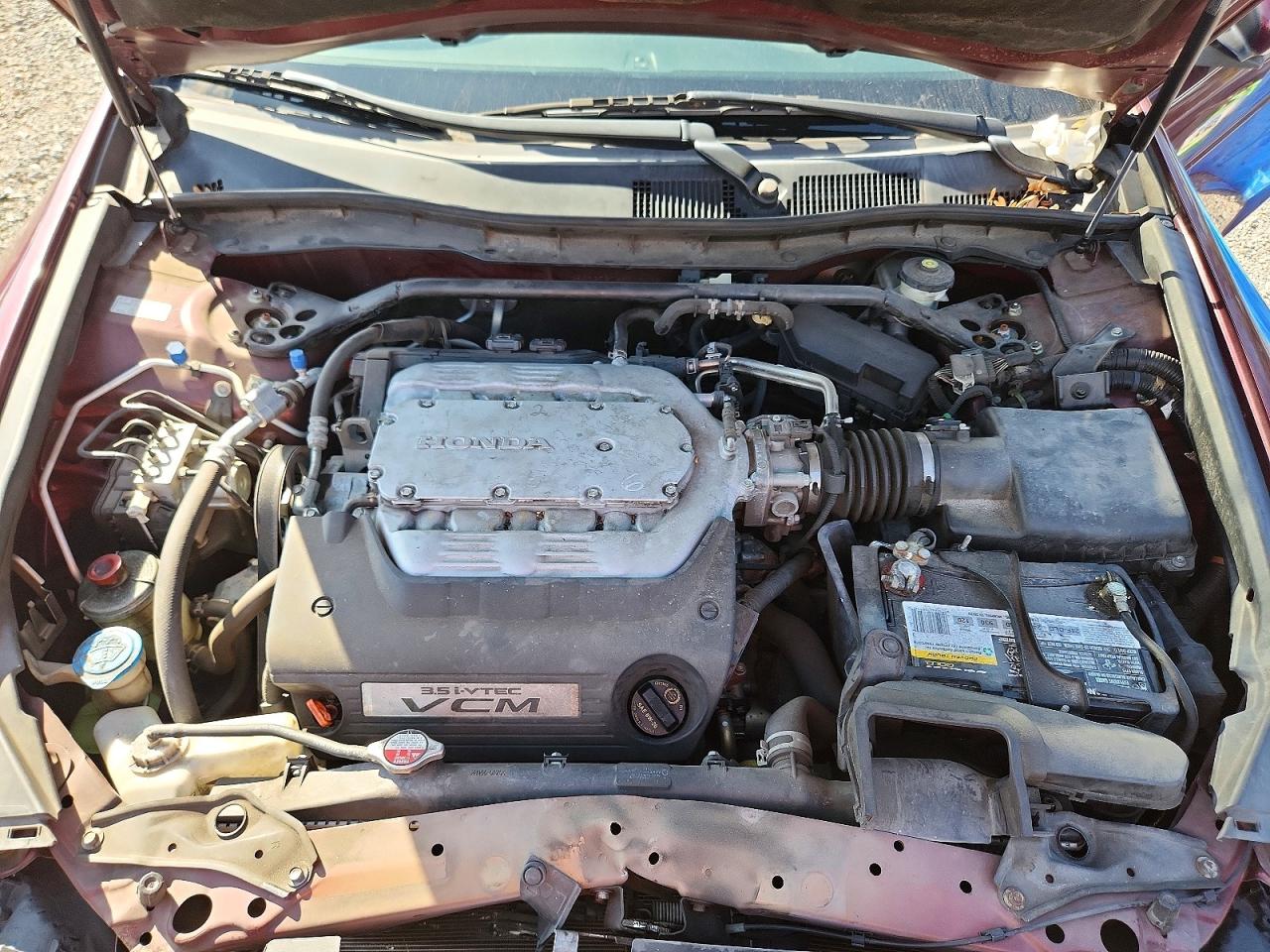 2012 Honda Accord Exl Burgundy vin: 1HGCP3F87CA014033
