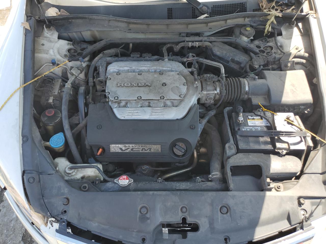2012 Honda Accord Exl White vin: 1HGCP3F87CA017112