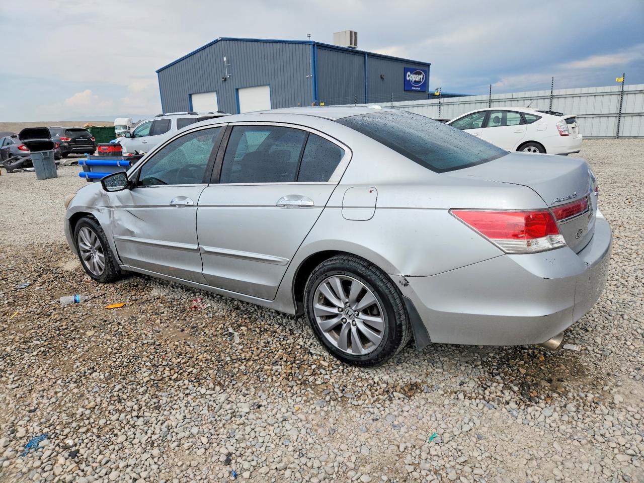 2012 Honda Accord Exl Серебряный vin: 1HGCP3F87CA017319