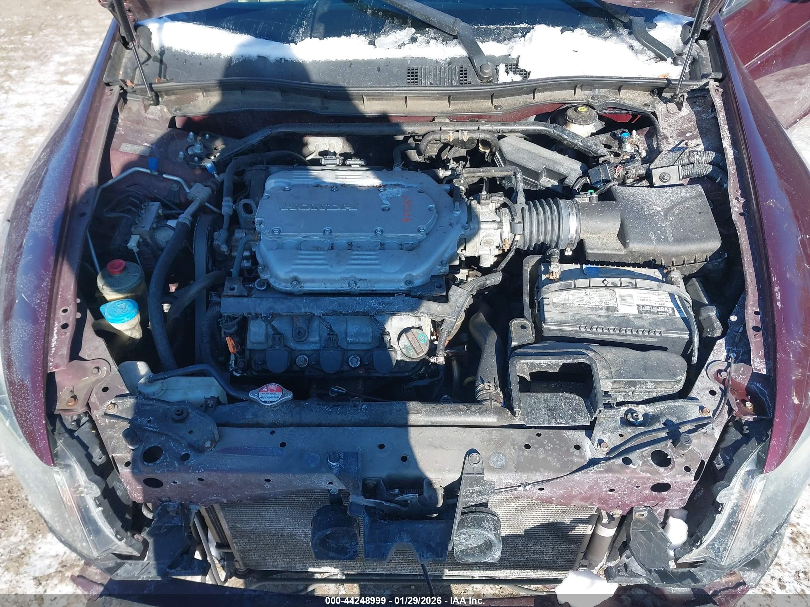 2012 Honda Accord Sdn   Темно-бордовый vin: 1HGCP3F87CA023864
