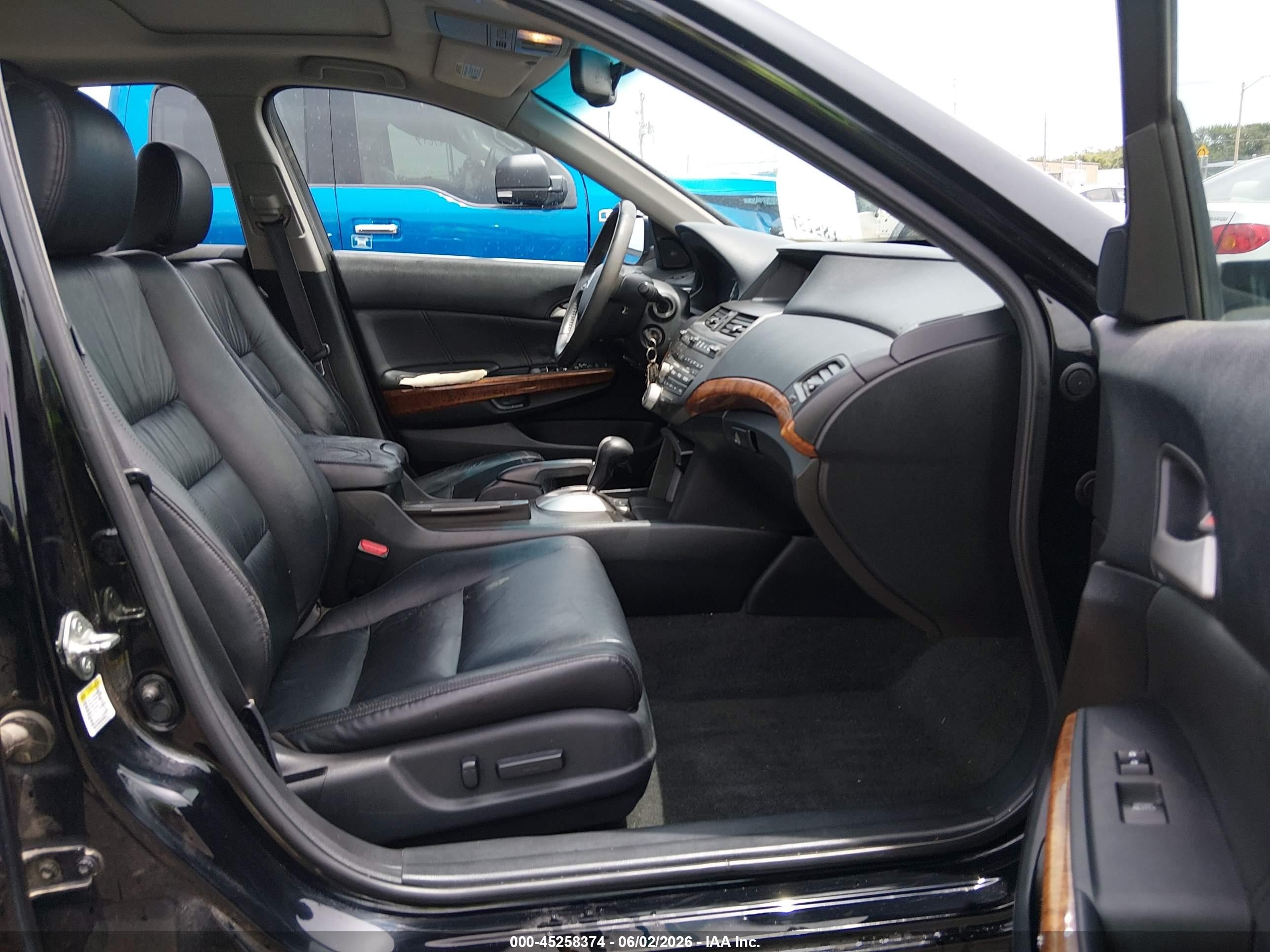 2012 Honda Accord 3.5 Ex-l Black vin: 1HGCP3F87CA026179