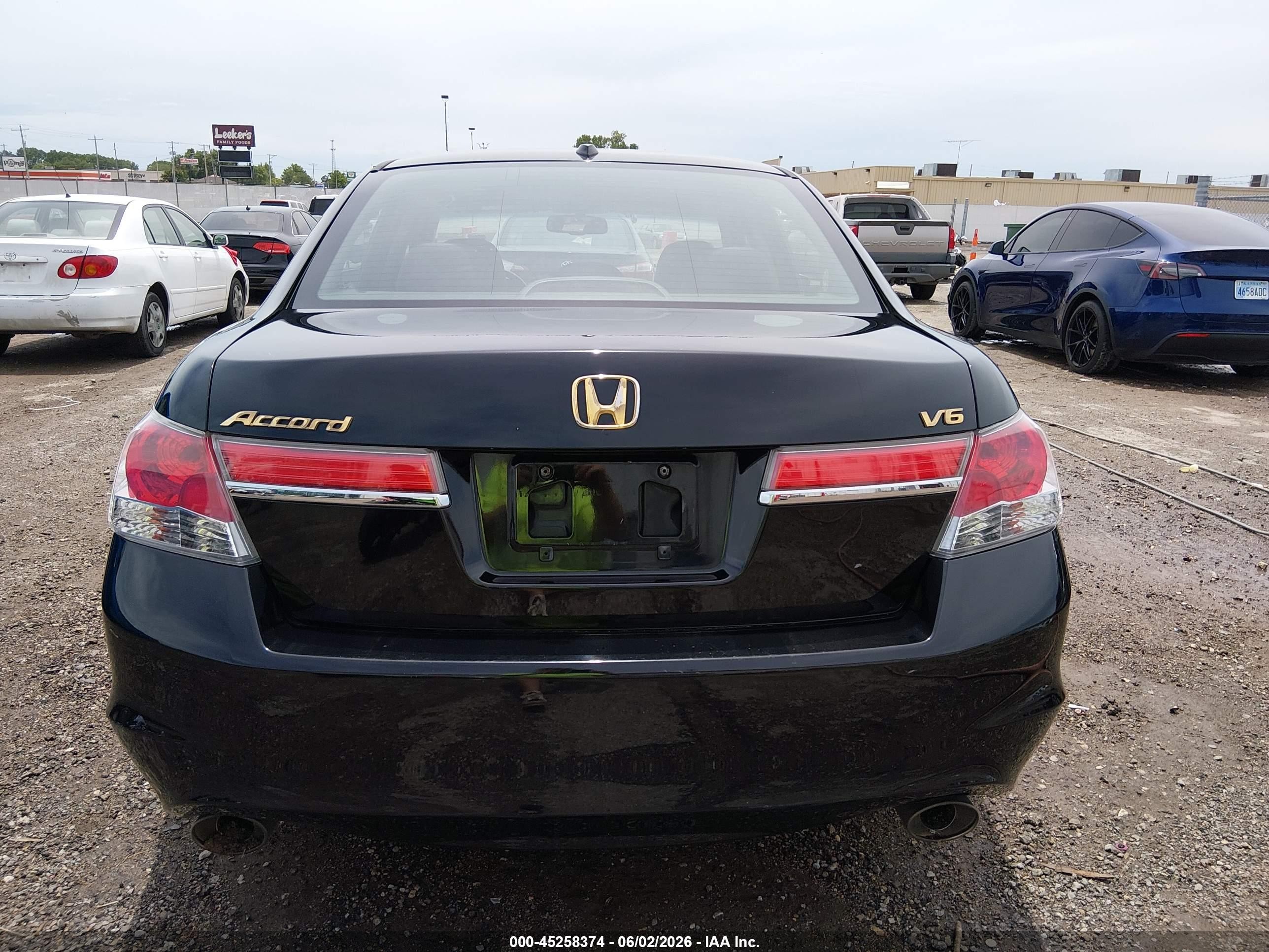 2012 Honda Accord 3.5 Ex-l Black vin: 1HGCP3F87CA026179