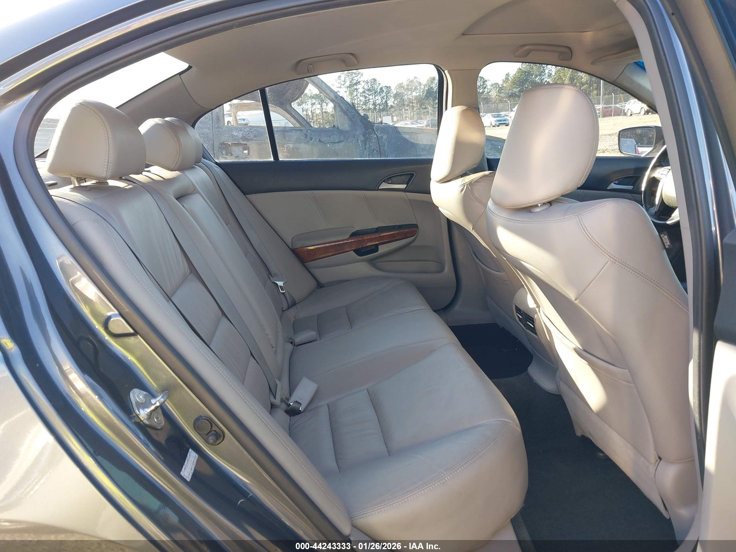 2012 Honda Accord Sdn 3.5 Ex-l/ex-l Gray vin: 1HGCP3F87CA027588