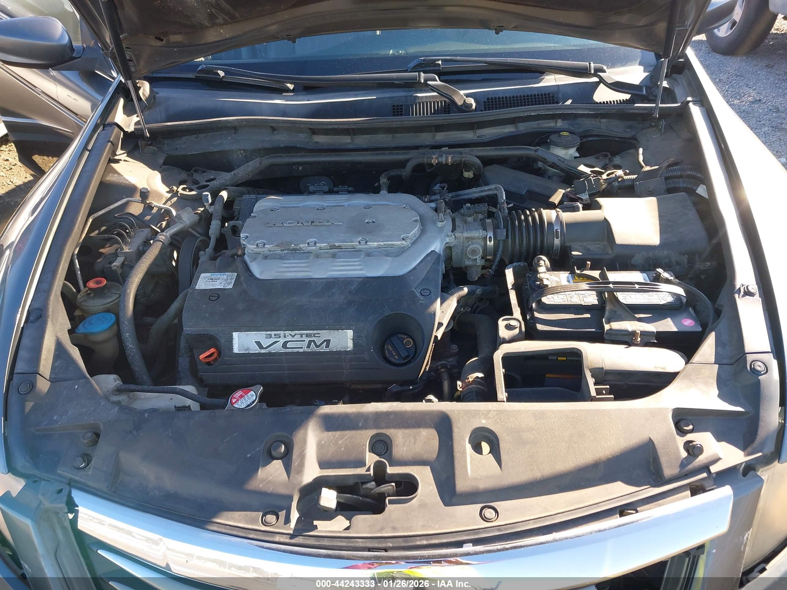 2012 Honda Accord Sdn 3.5 Ex-l/ex-l Gray vin: 1HGCP3F87CA027588