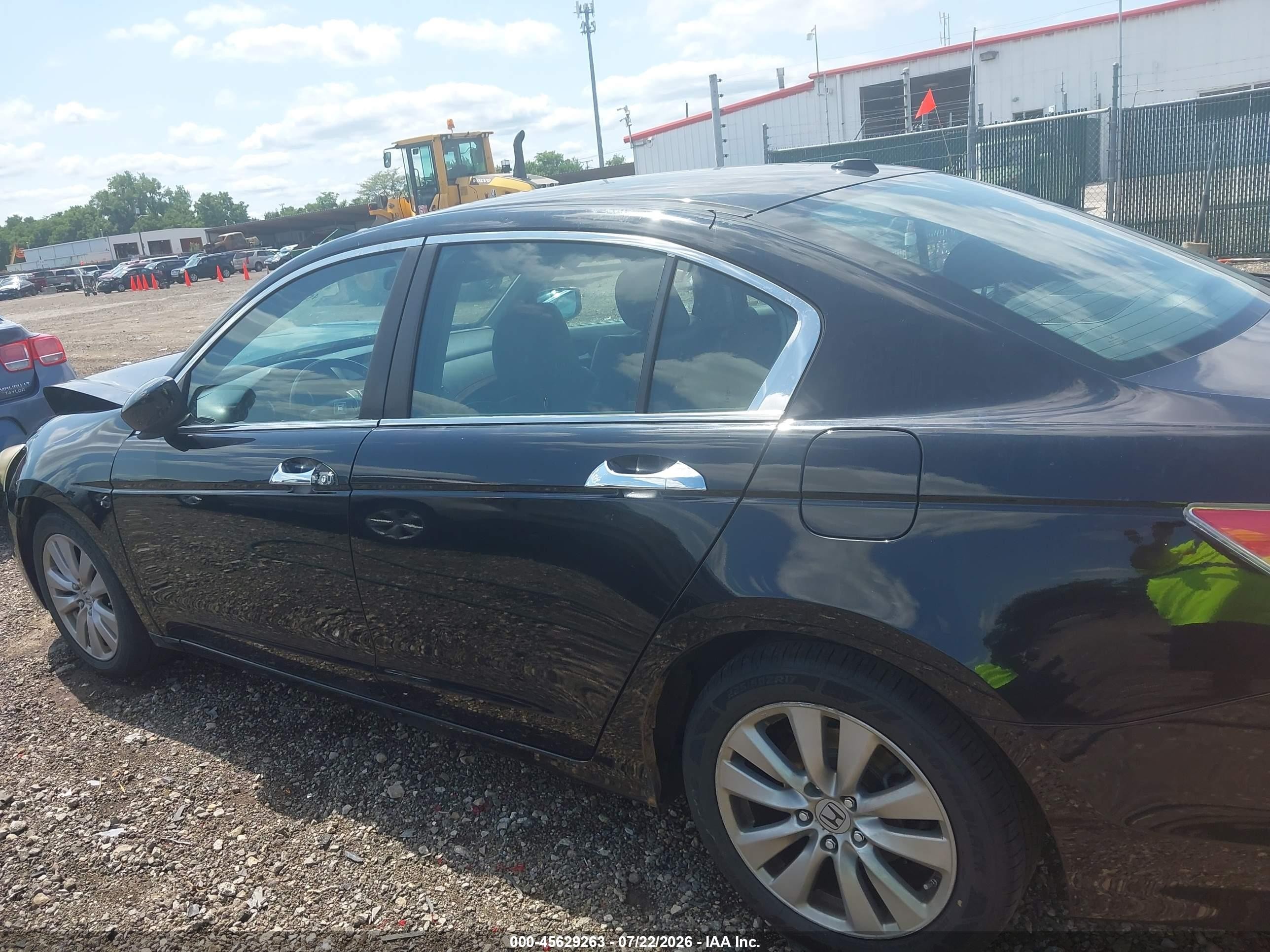 2012 Honda Accord 3.5 Ex-l Черный vin: 1HGCP3F87CA037196
