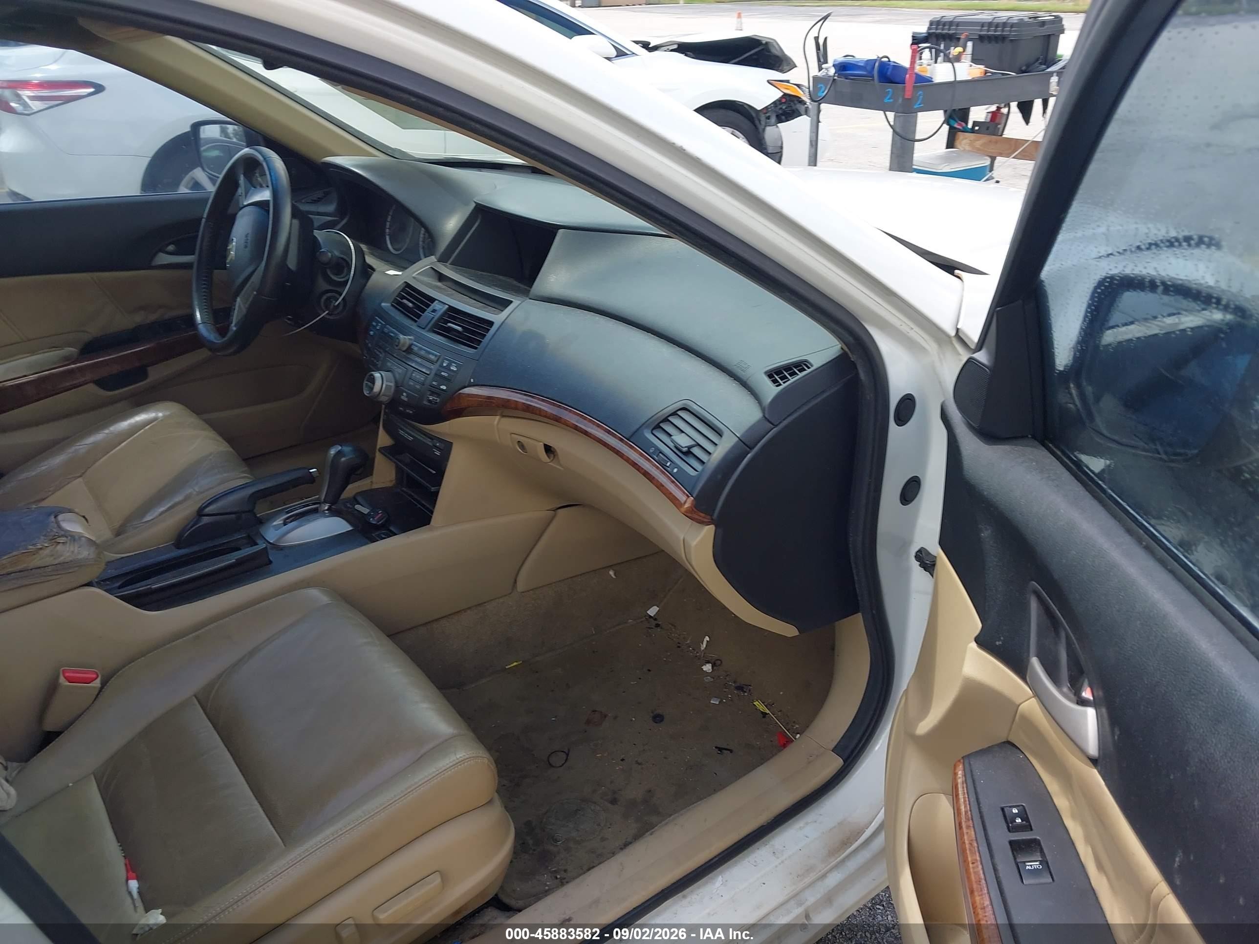 2012 Honda Accord 3.5 Ex-l Белый vin: 1HGCP3F87CA039496