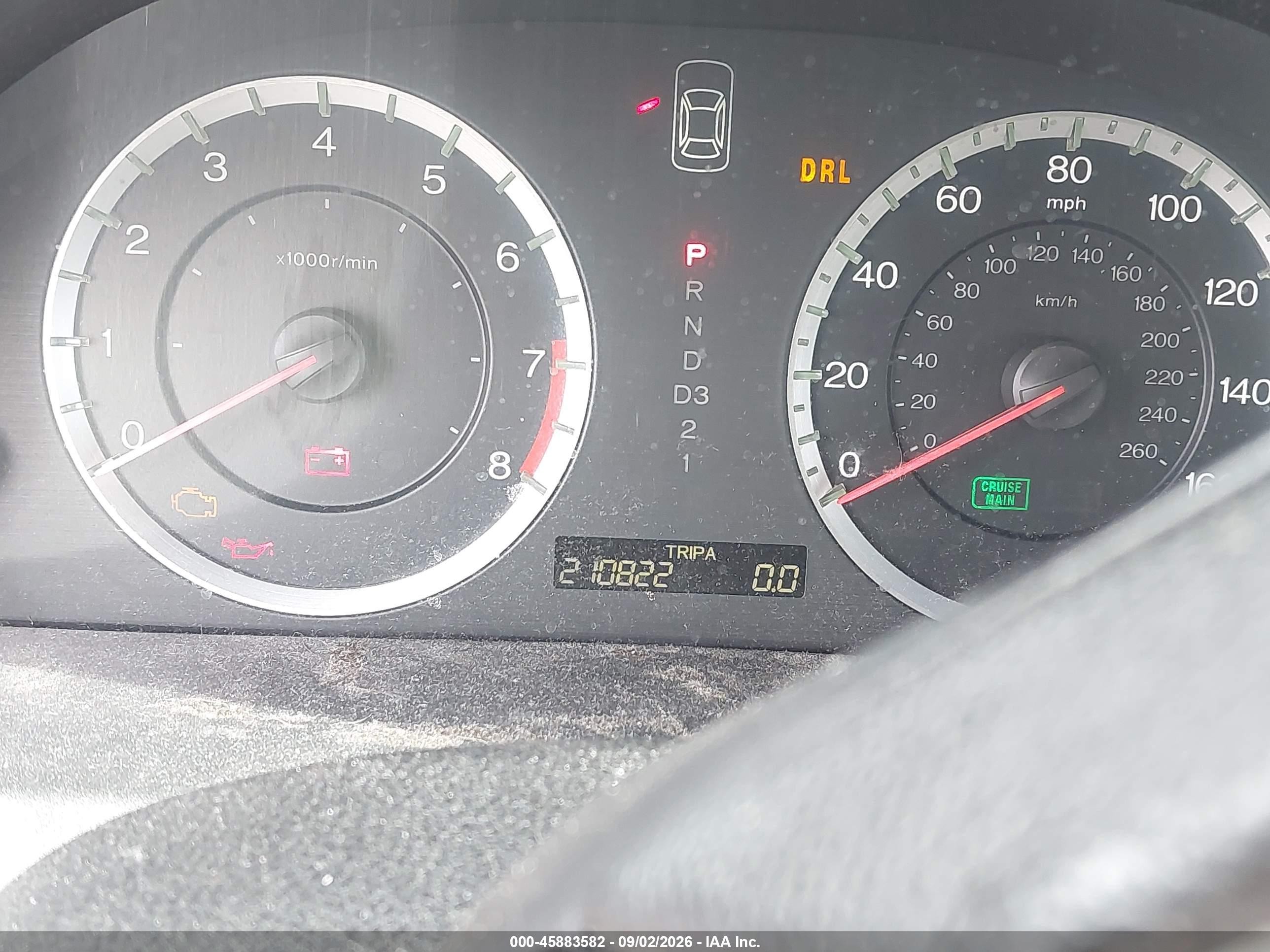 2012 Honda Accord 3.5 Ex-l Белый vin: 1HGCP3F87CA039496