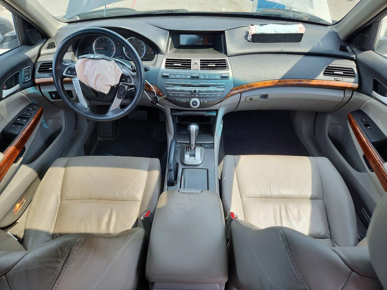 2012 Honda Accord Exl Серый vin: 1HGCP3F87CA041099