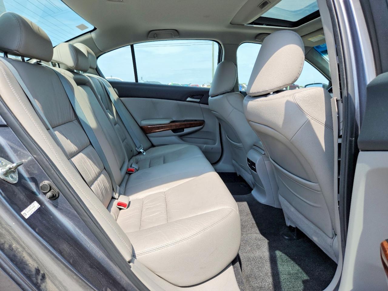 2012 Honda Accord Exl Серый vin: 1HGCP3F87CA041099