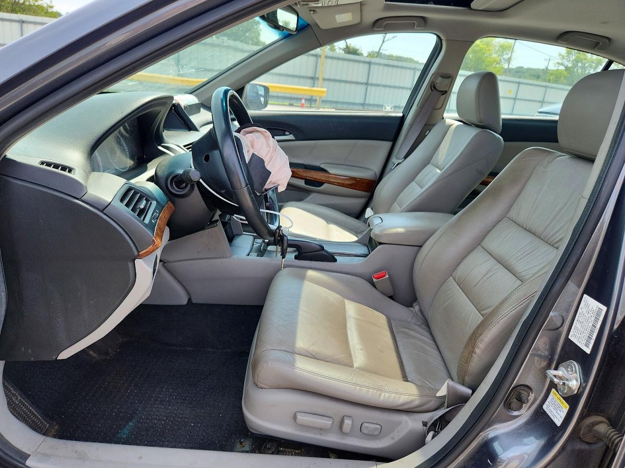 2012 Honda Accord Exl Серый vin: 1HGCP3F87CA041099