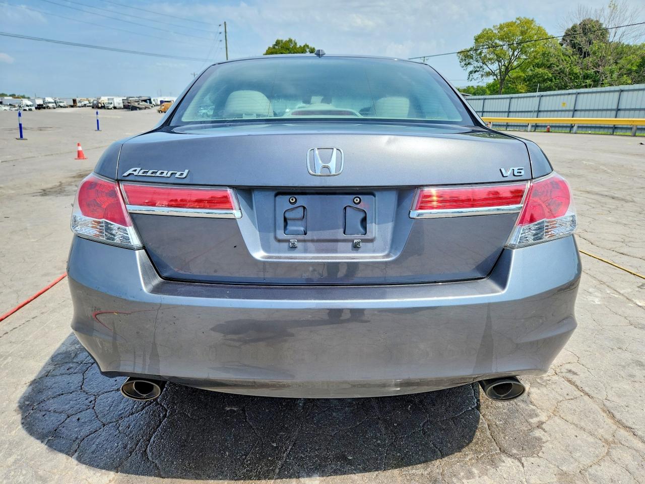 2012 Honda Accord Exl Серый vin: 1HGCP3F87CA041099
