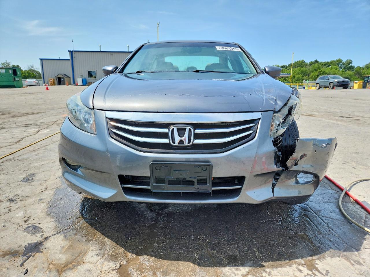 2012 Honda Accord Exl Серый vin: 1HGCP3F87CA041099
