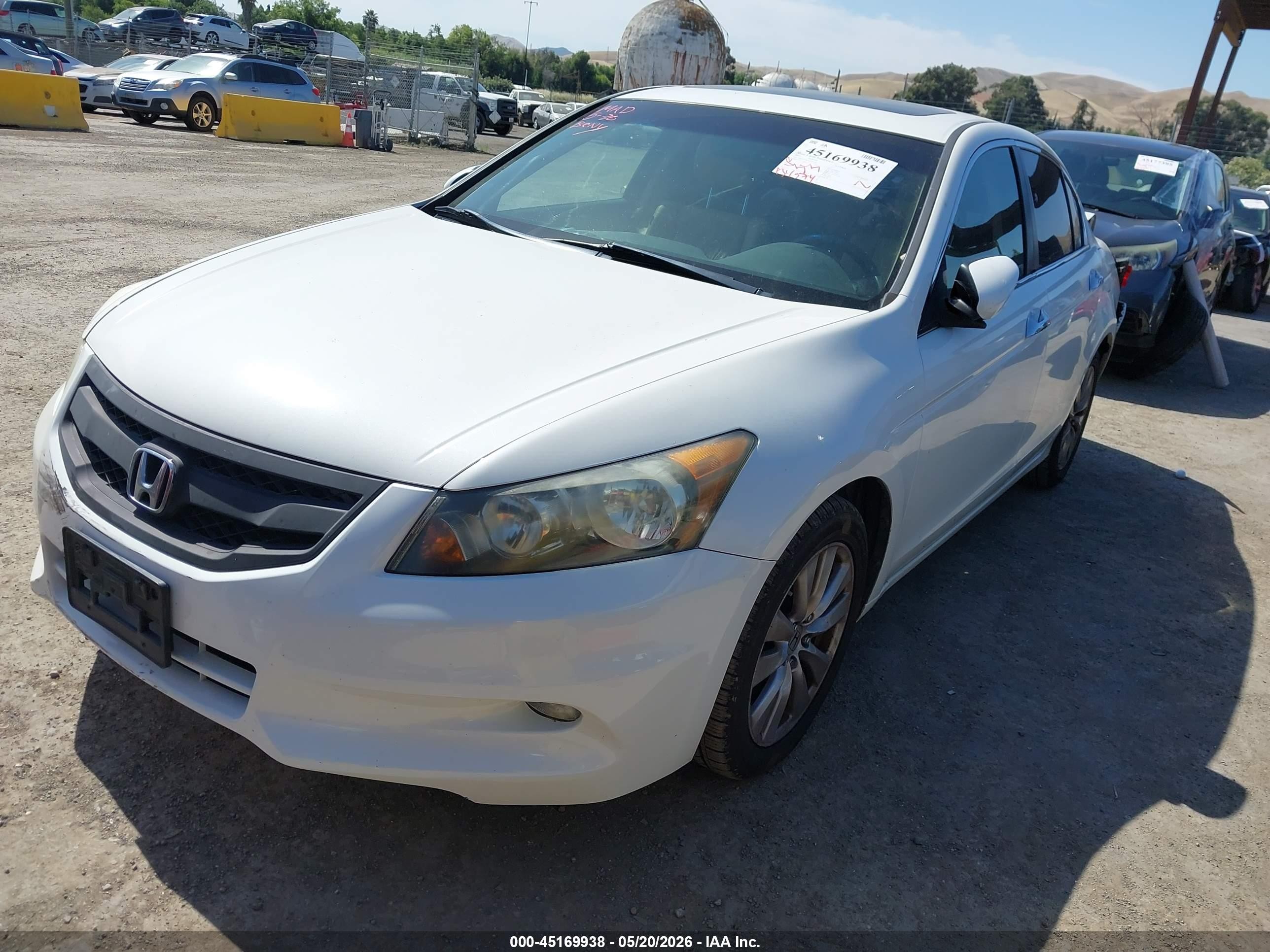 2012 Honda Accord 3.5 Ex-l Белый vin: 1HGCP3F87CA041295