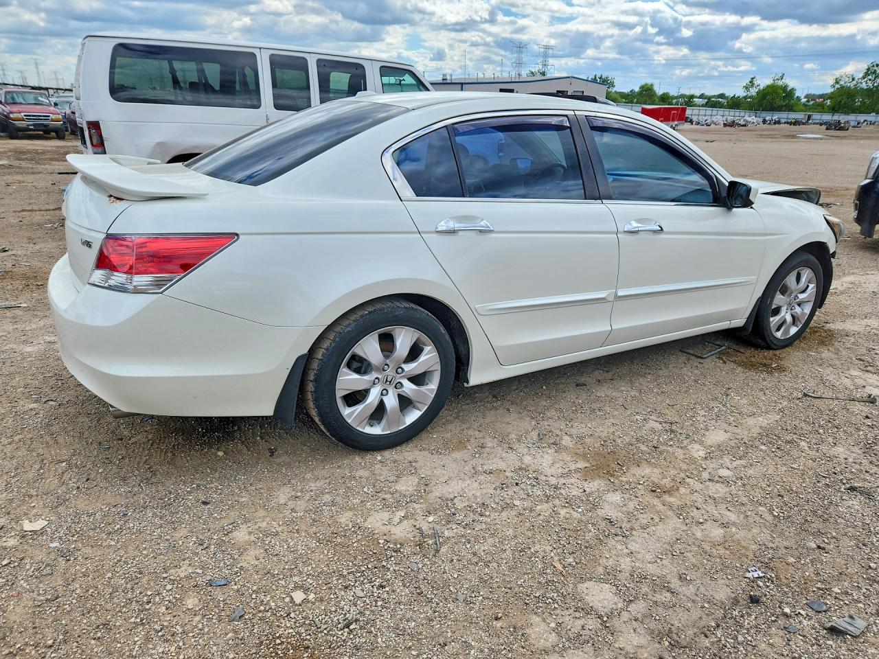 2010 Honda Accord Exl Белый vin: 1HGCP3F88AA005337