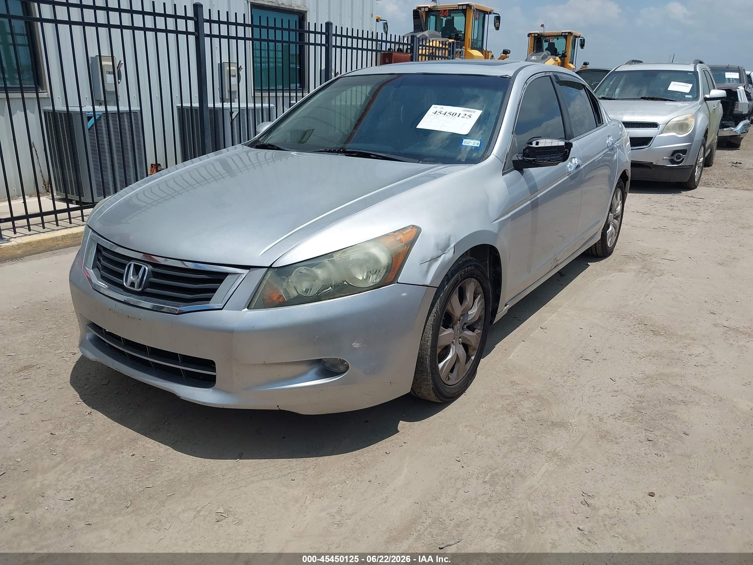 2010 Honda Accord 3.5 Ex-l Silver vin: 1HGCP3F88AA010022