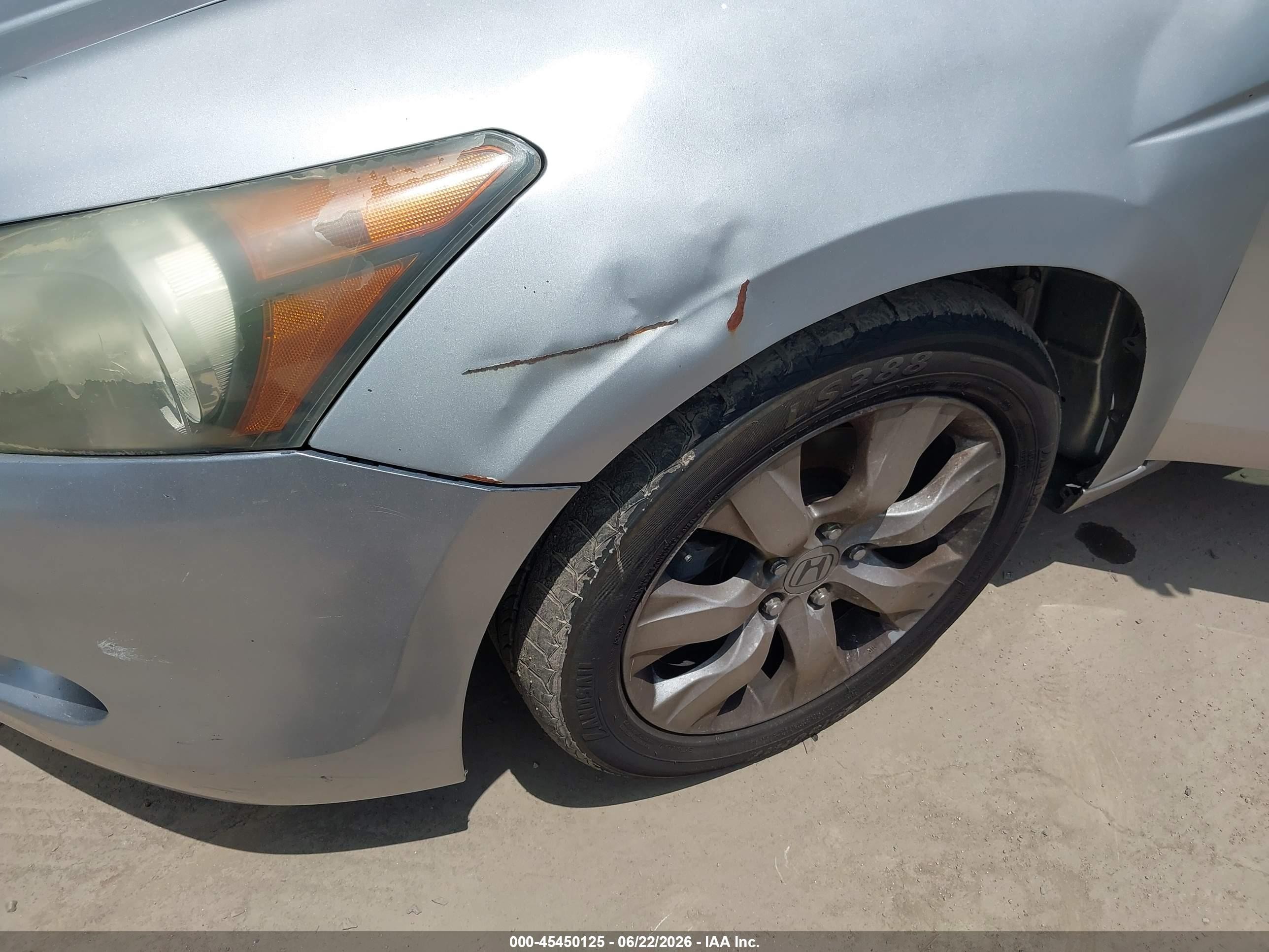 2010 Honda Accord 3.5 Ex-l Silver vin: 1HGCP3F88AA010022