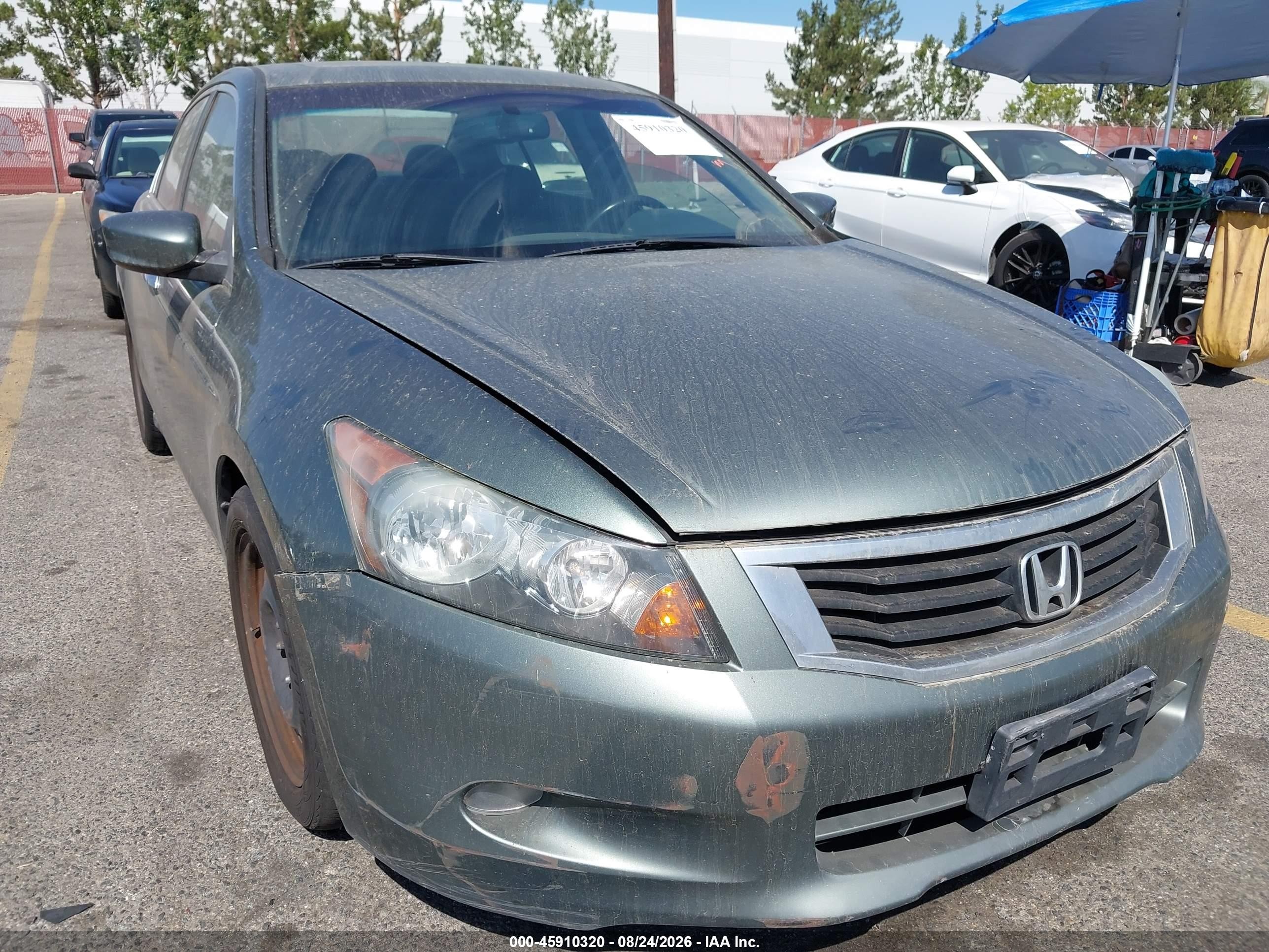 2010 Honda Accord 3.5 Ex-l Green vin: 1HGCP3F88AA011008