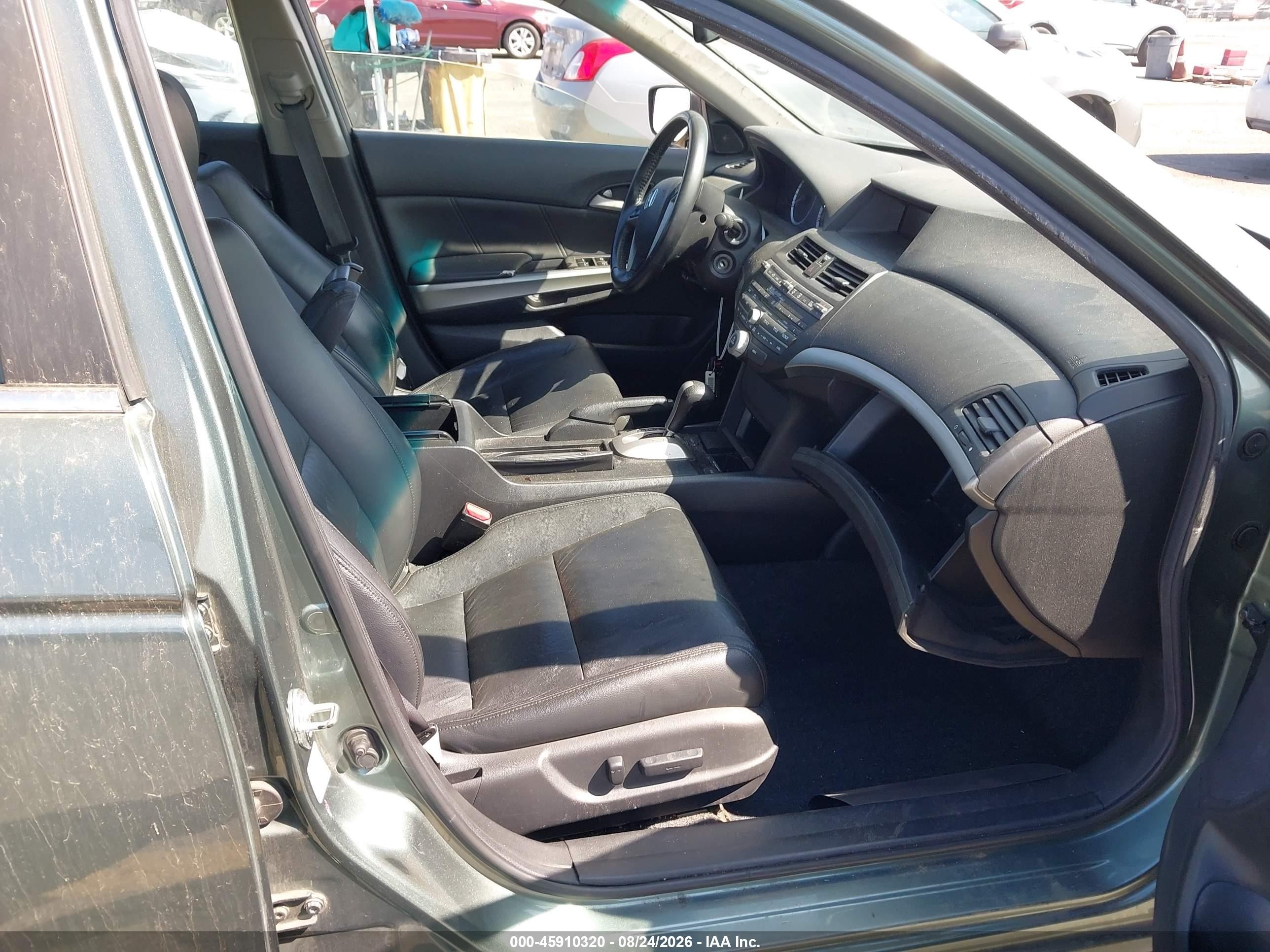 2010 Honda Accord 3.5 Ex-l Green vin: 1HGCP3F88AA011008
