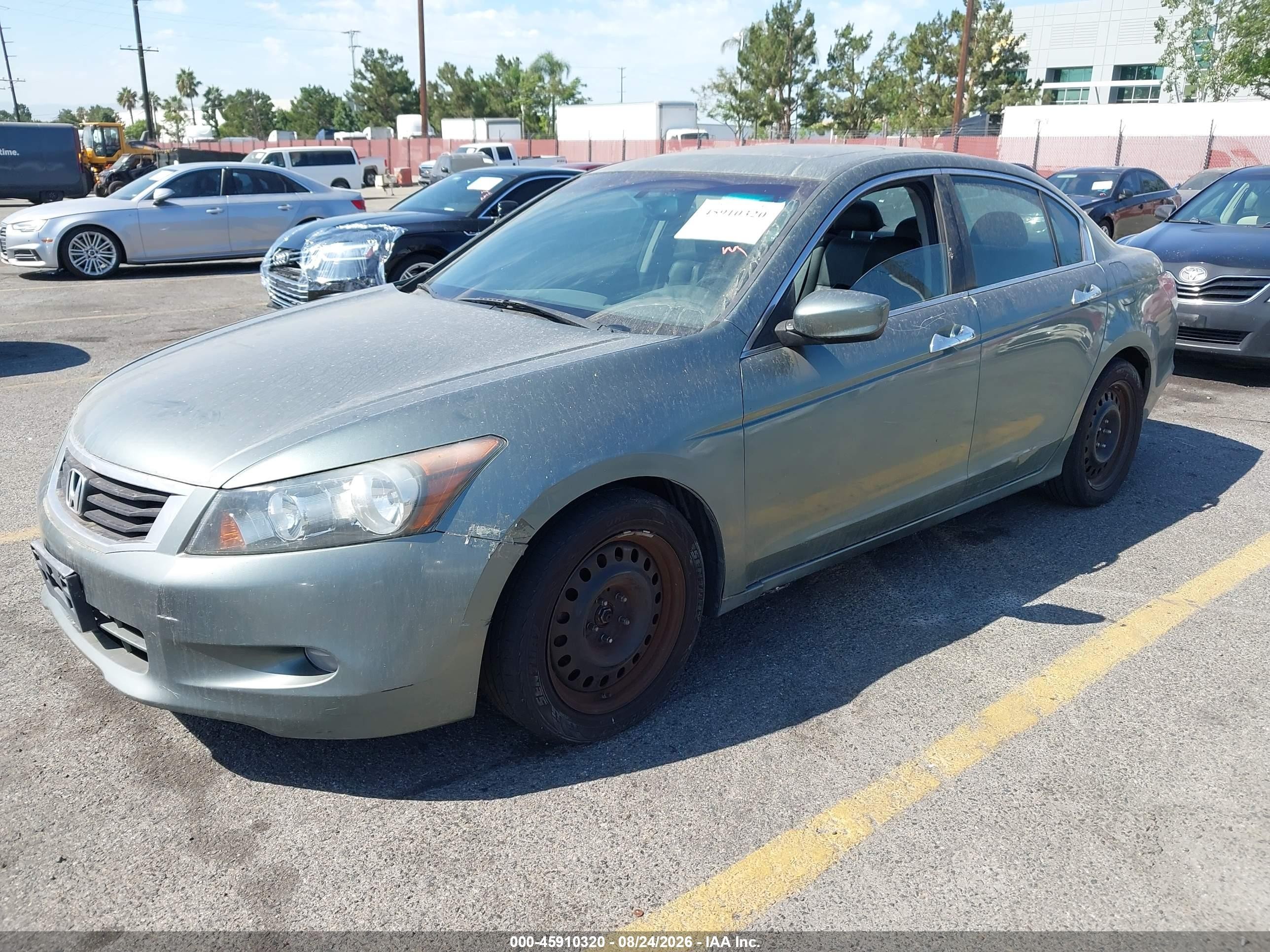 2010 Honda Accord 3.5 Ex-l Green vin: 1HGCP3F88AA011008