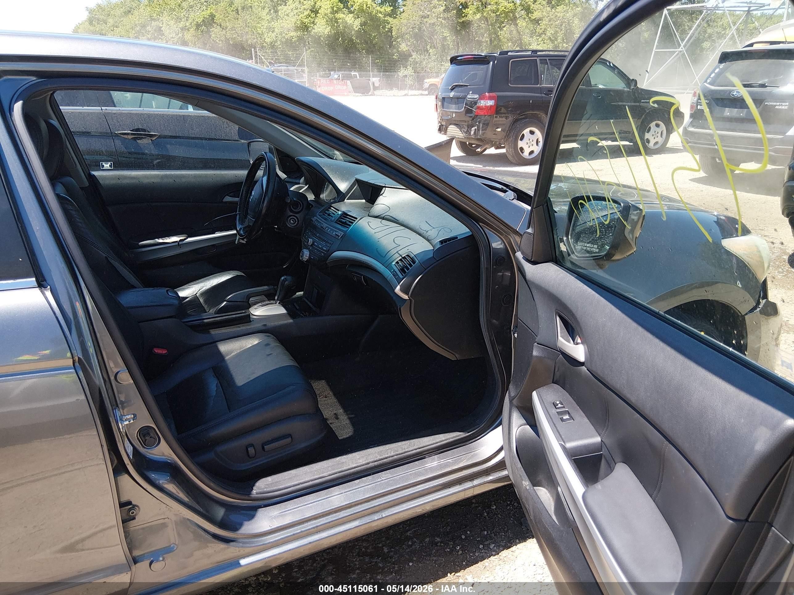 2010 Honda Accord 3.5 Ex-l Серый vin: 1HGCP3F88AA011168