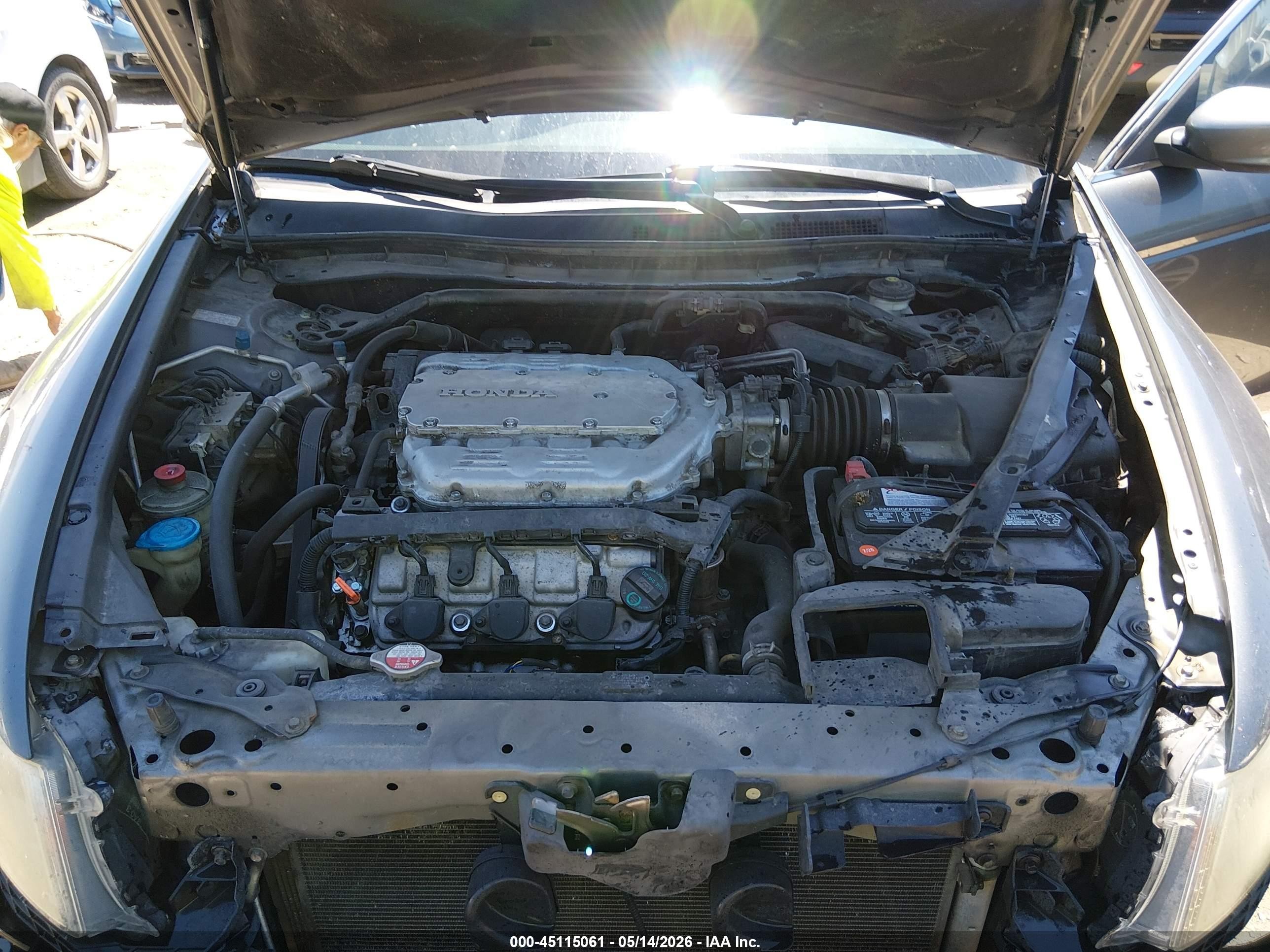 2010 Honda Accord 3.5 Ex-l Серый vin: 1HGCP3F88AA011168