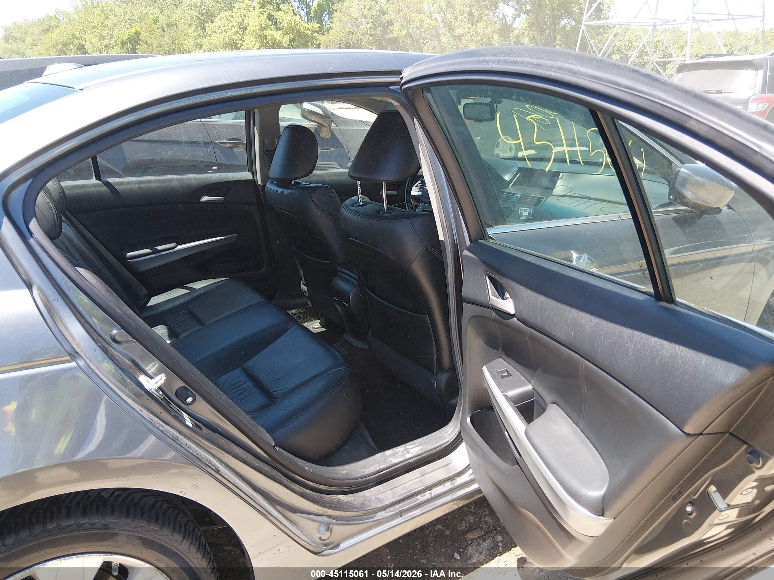 2010 Honda Accord 3.5 Ex-l Серый vin: 1HGCP3F88AA011168